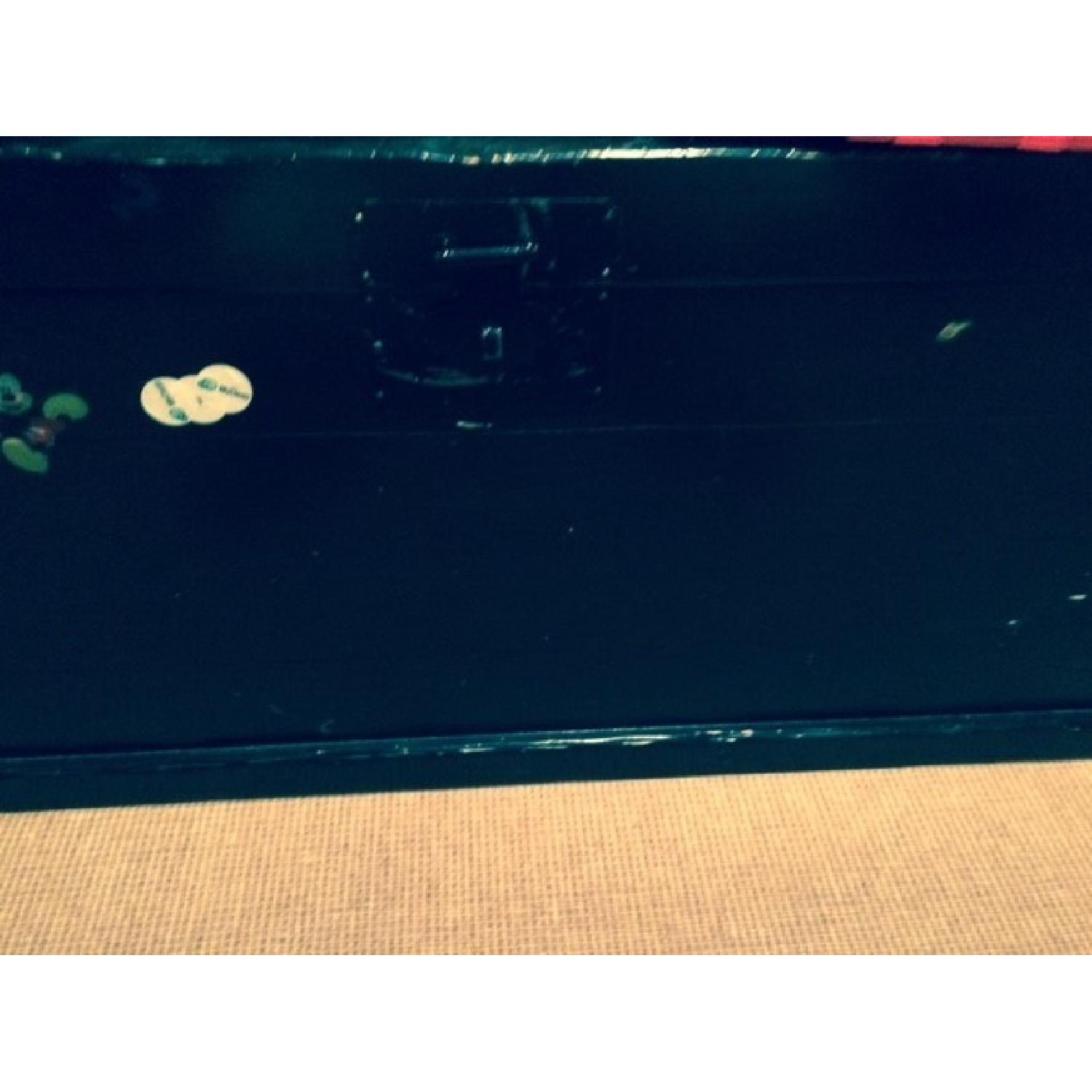 Pottery Barn Distressed Trunk/Coffee Table - image-1