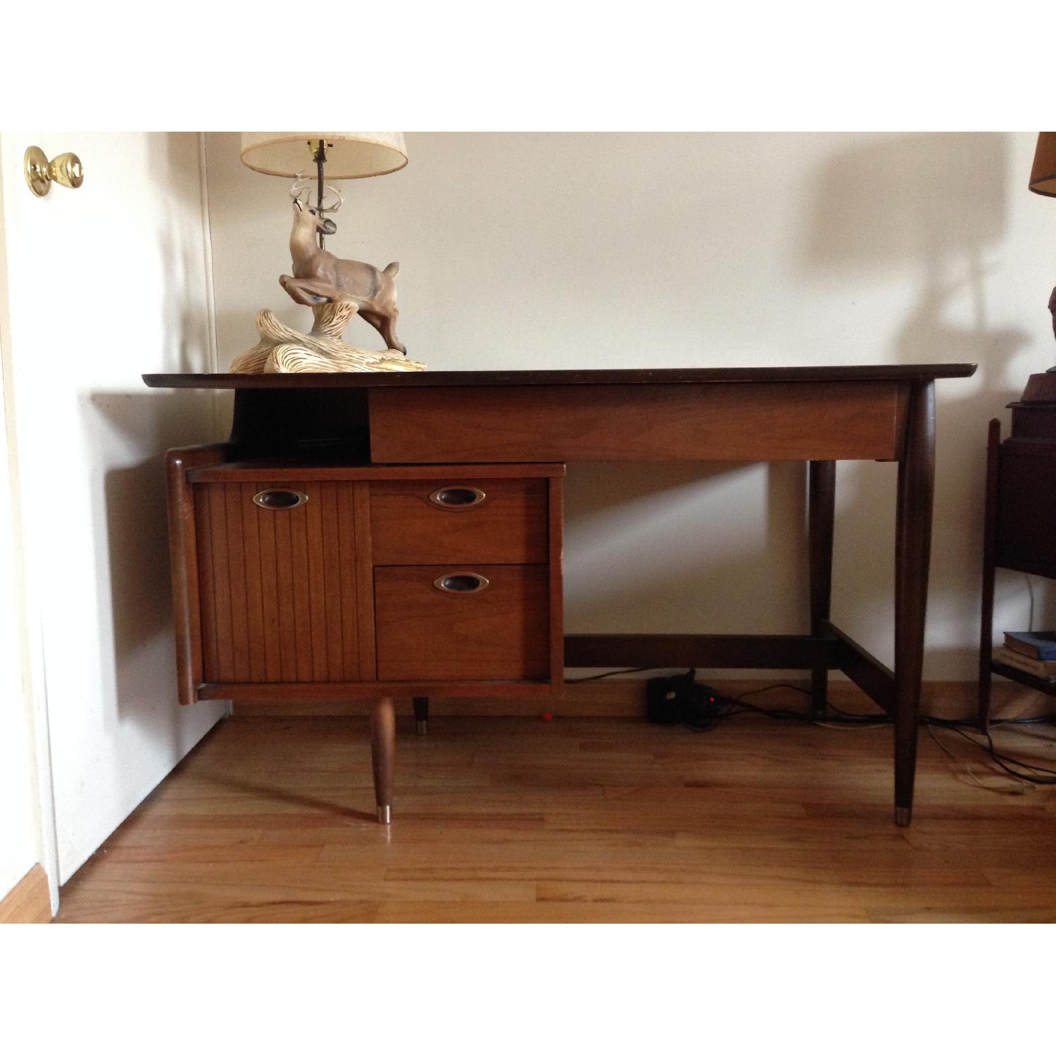 Hooker Furniture Mid-Century Modern Floating Desk - image-1