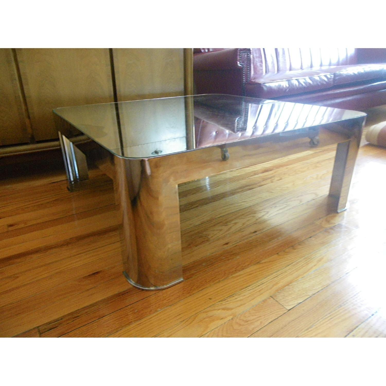 Vintage Mirror Coffee Table - image-2