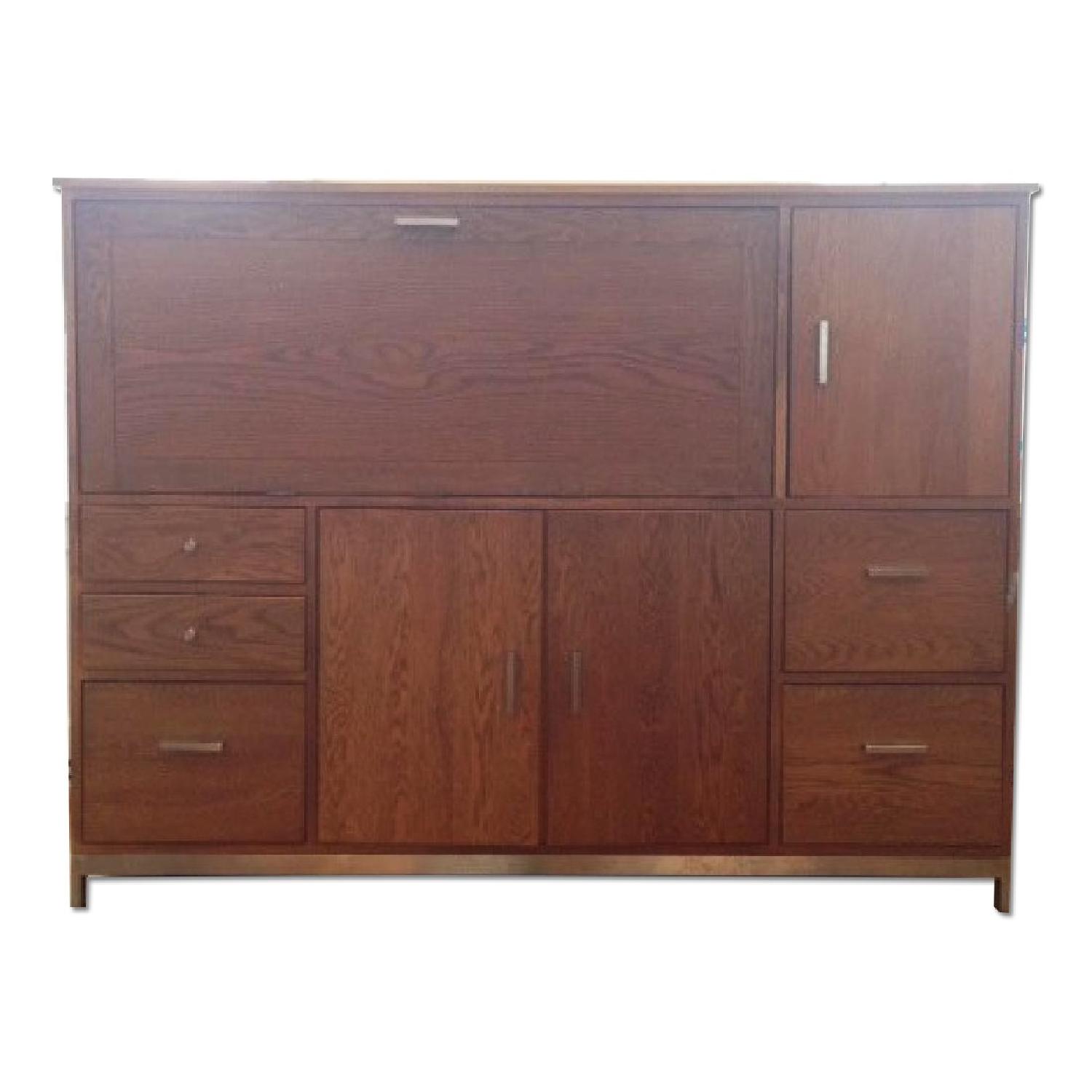 Room & Board Linear Office Armoire AptDeco