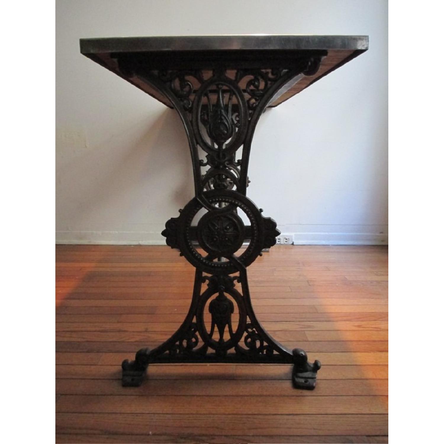 Cast Iron Antique Dining Table AptDeco
