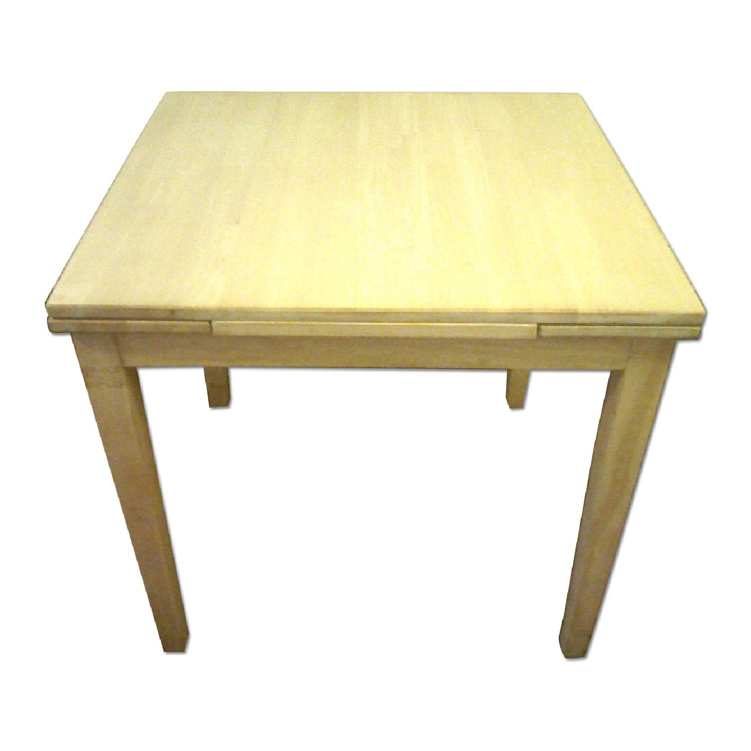 Solid White Oak Extendable Dining Table - image-0