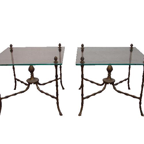 Used Pair of Italian Vintage Side Tables for sale on AptDeco