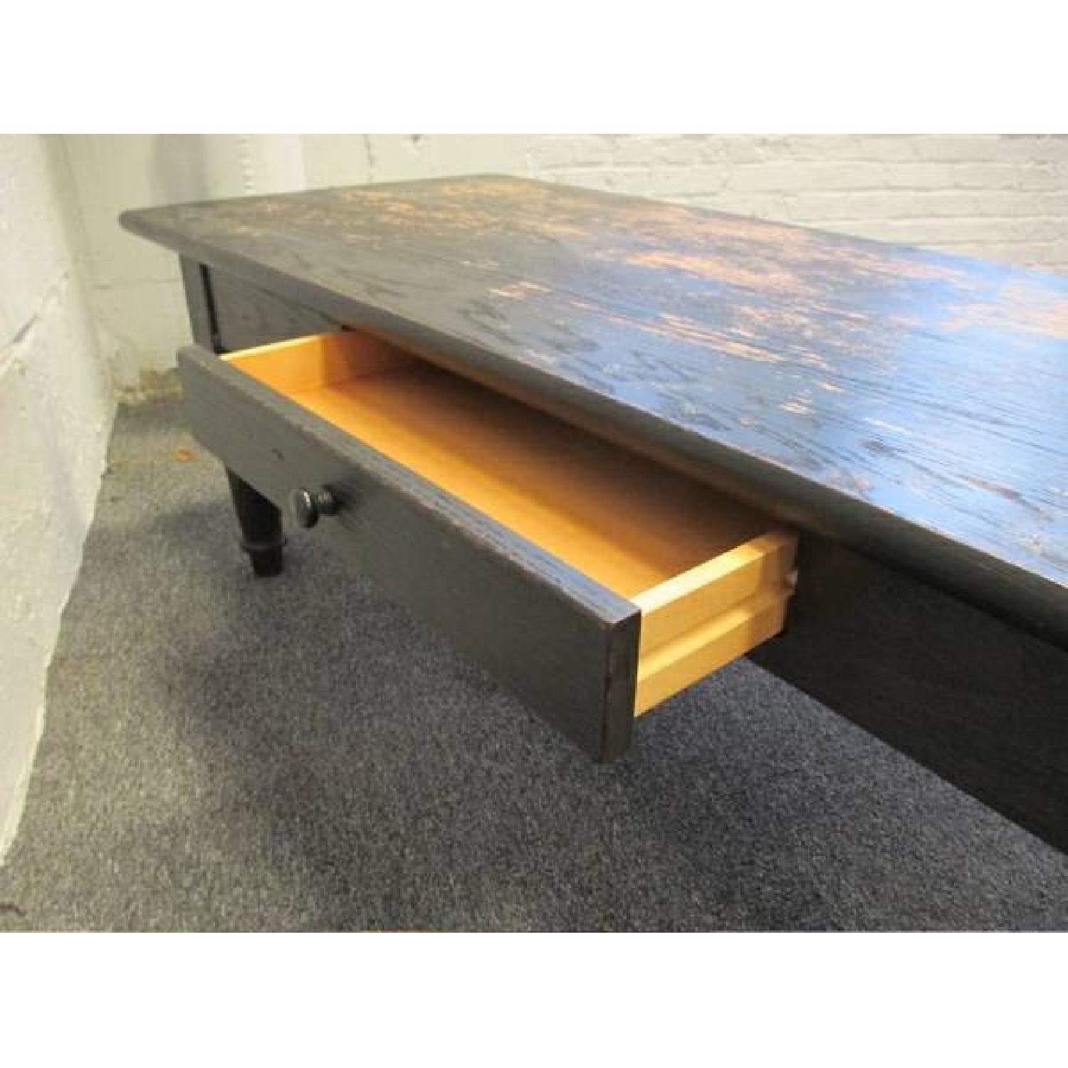 Rustic Distressed Coffee Table - image-5