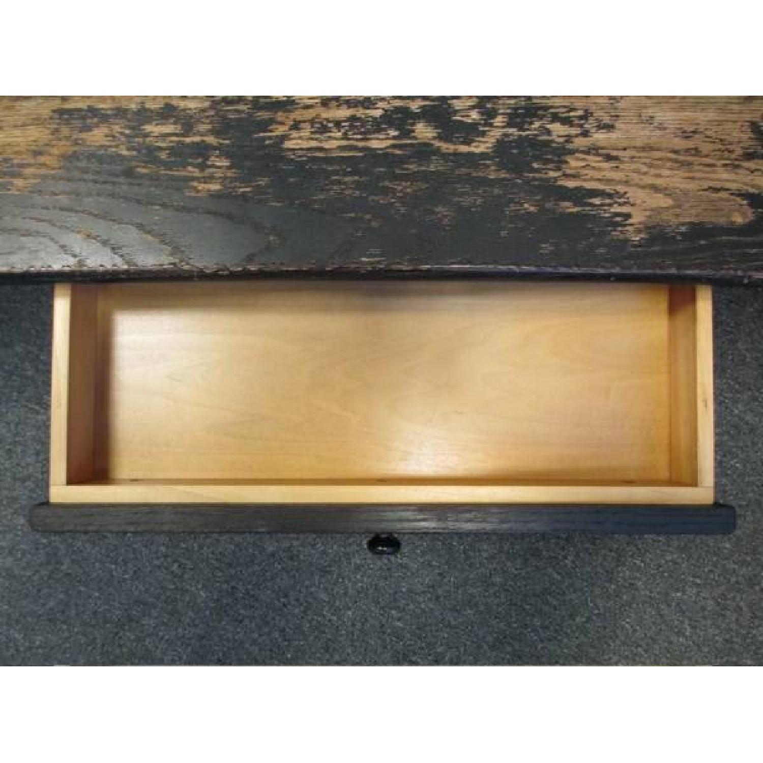 Rustic Distressed Coffee Table - image-7