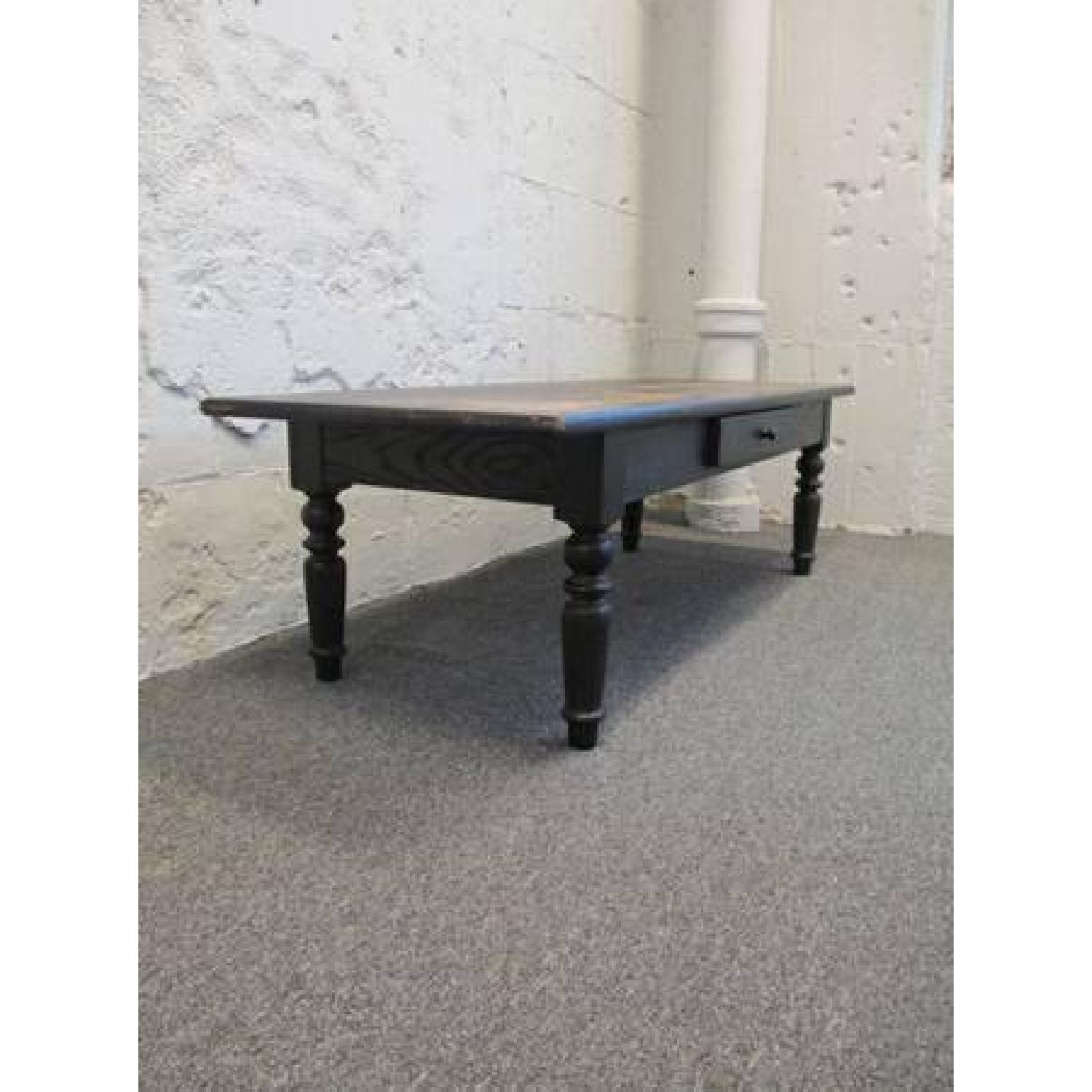 Rustic Distressed Coffee Table - image-9