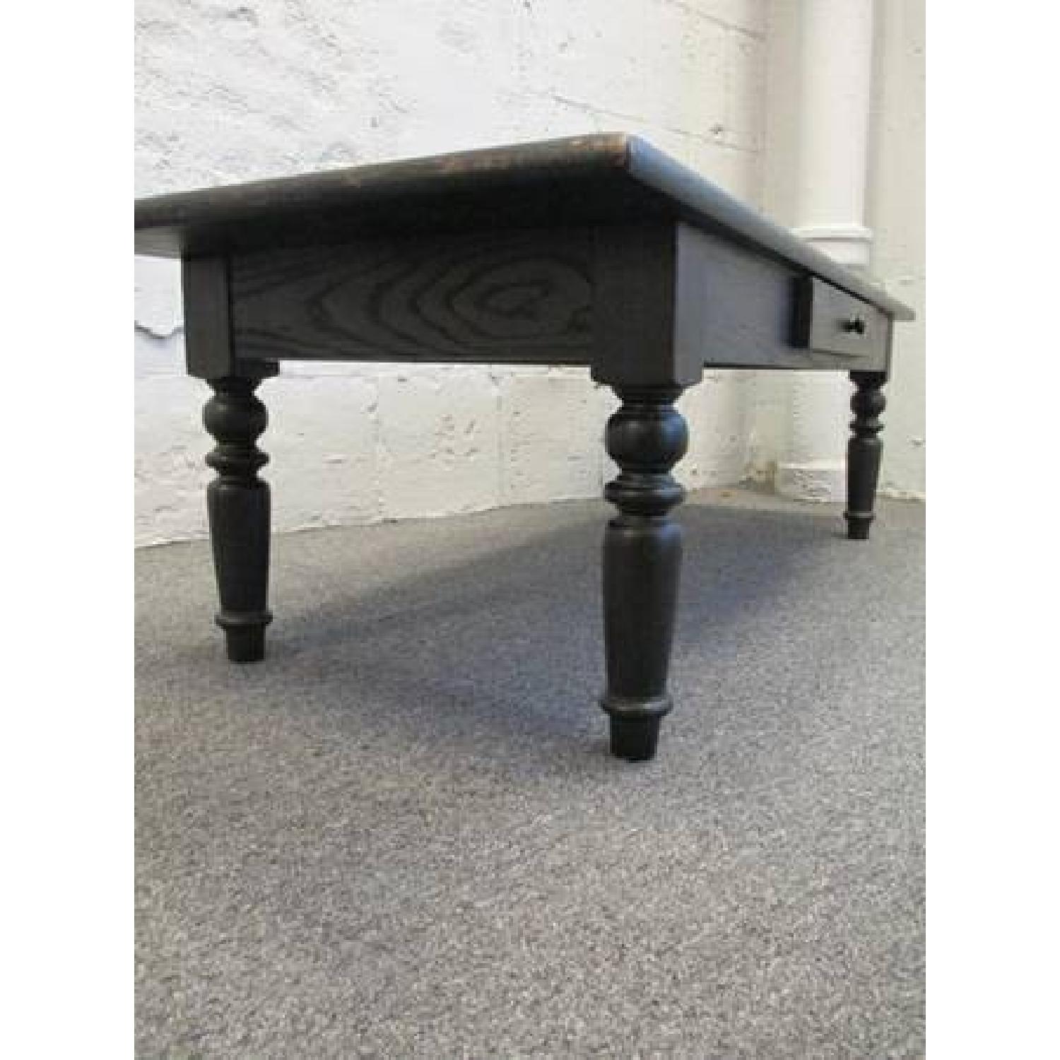 Rustic Distressed Coffee Table - image-8