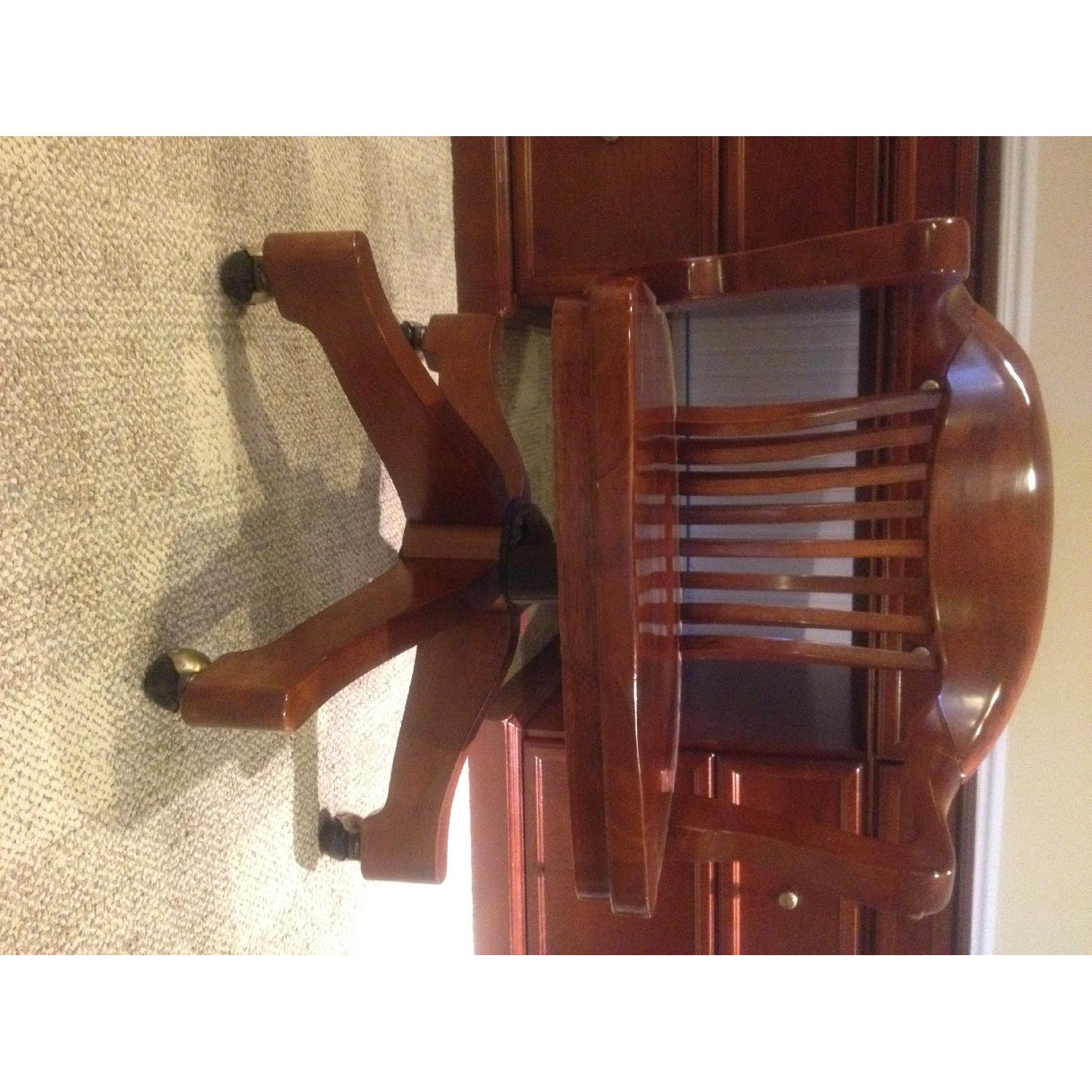 Bombay Wood Desk and Chair - image-3