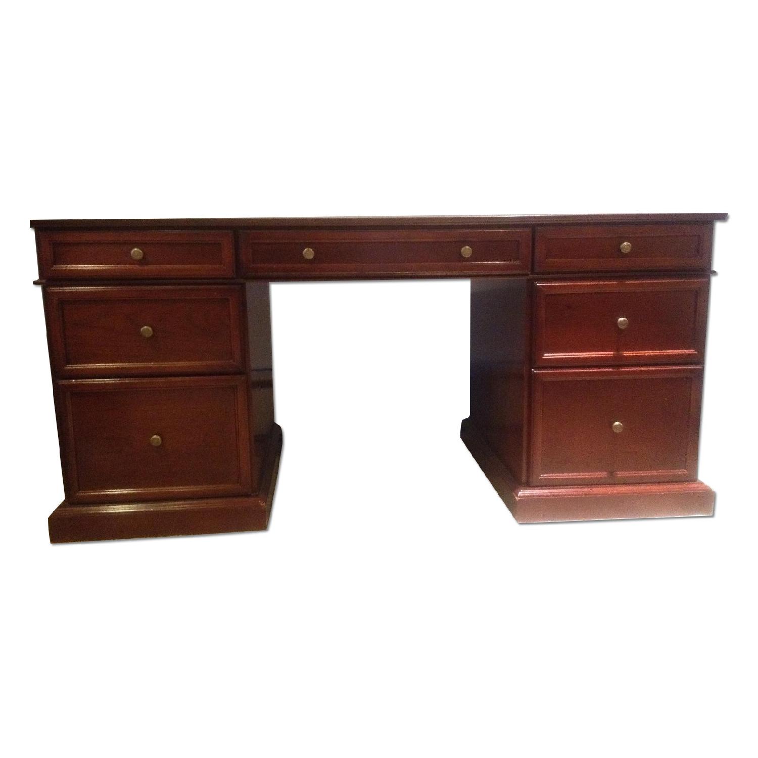 Bombay Wood Desk and Chair - image-5