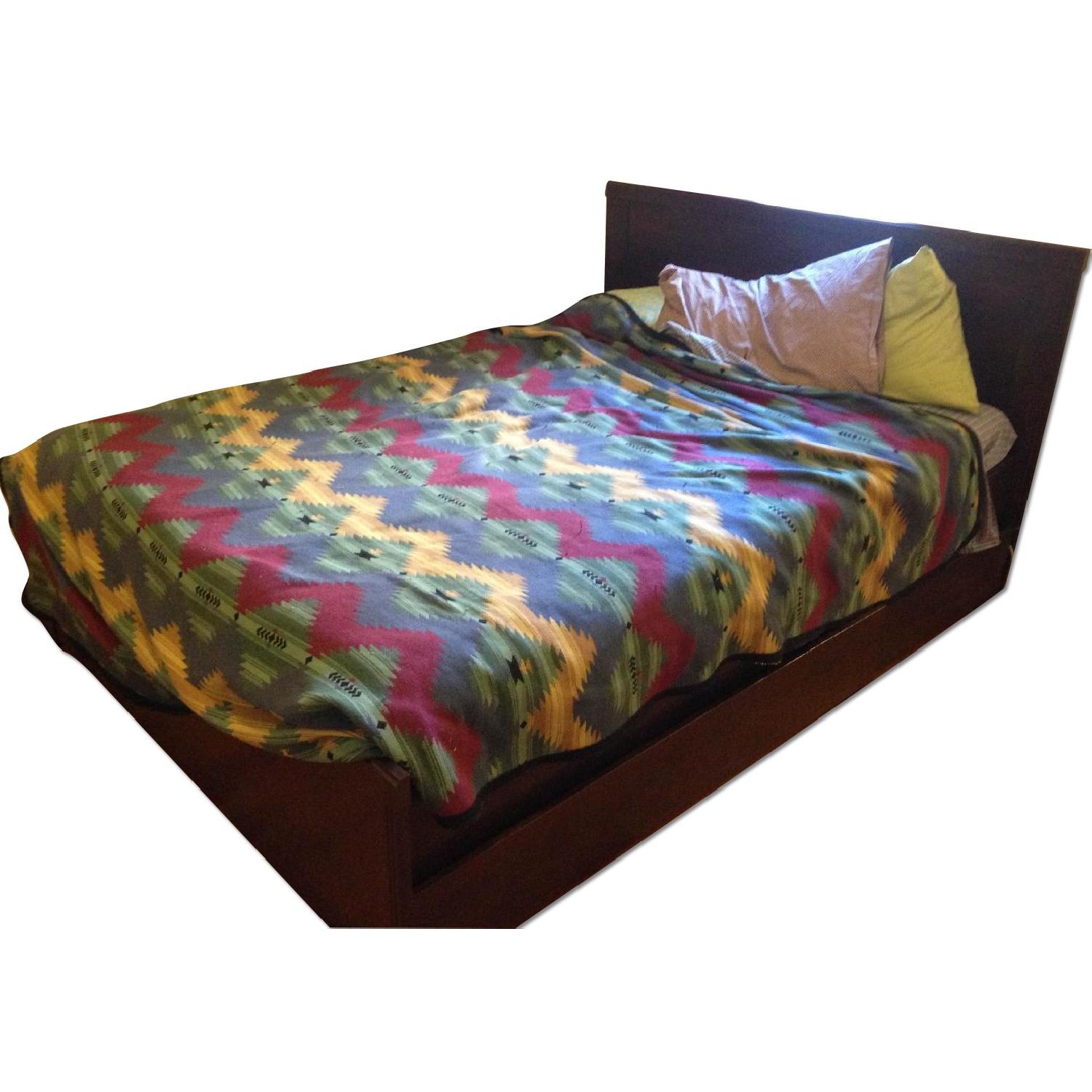 IKEA Brusali Bed with Pullout Drawers AptDeco