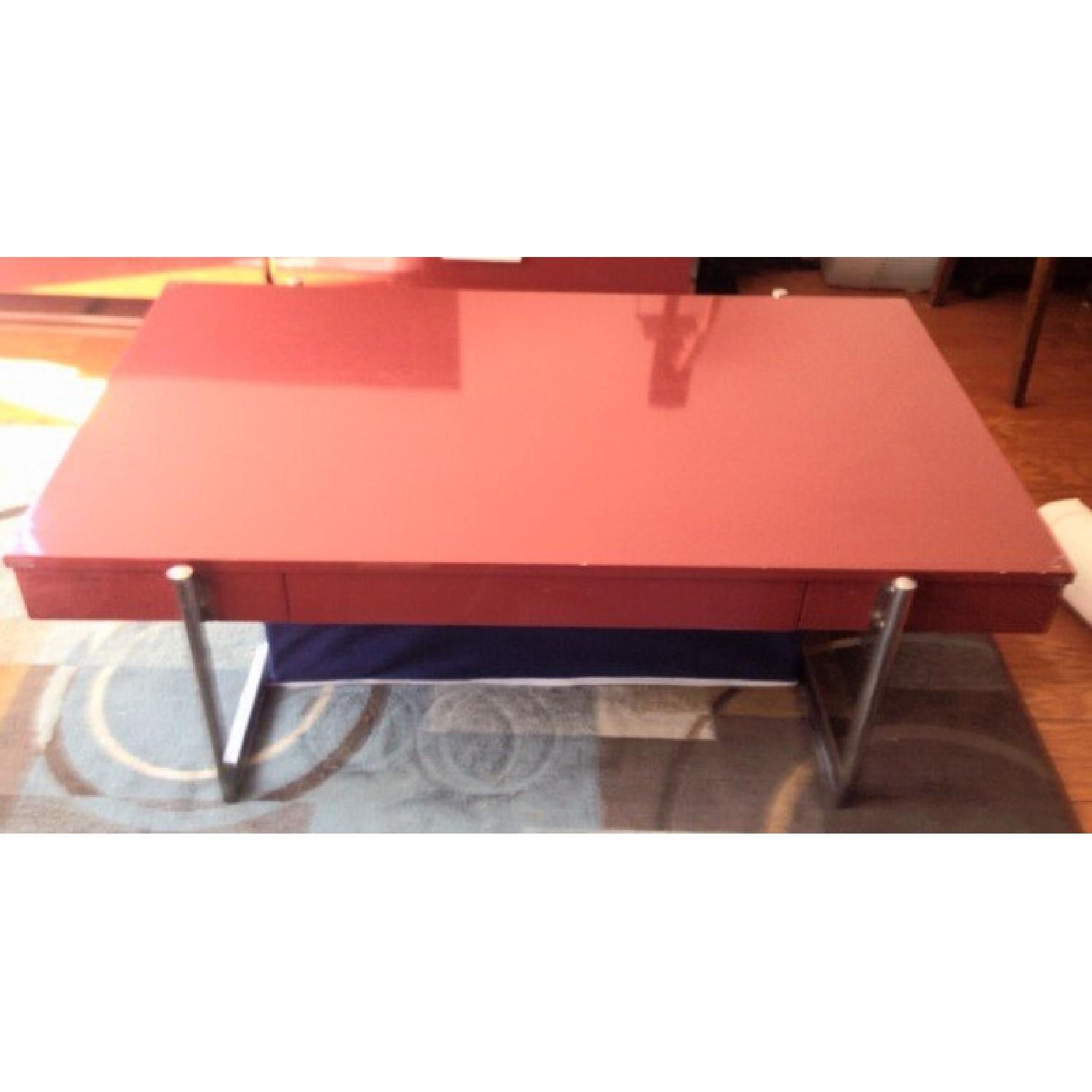 Red Coffee Table - image-1