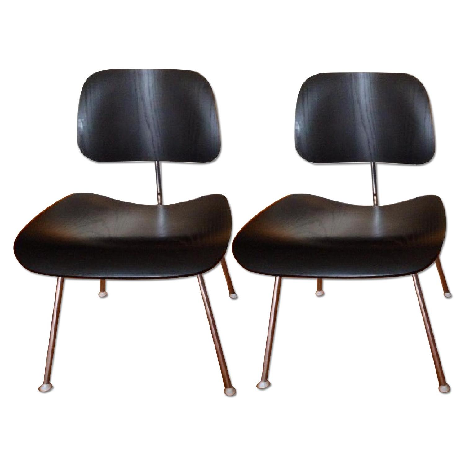 Two Authentic Herman Miller Dining Chairs