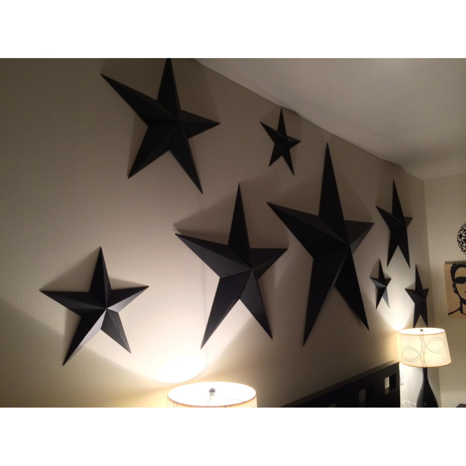 Assortment of 8 Amish Barn Stars - image-2