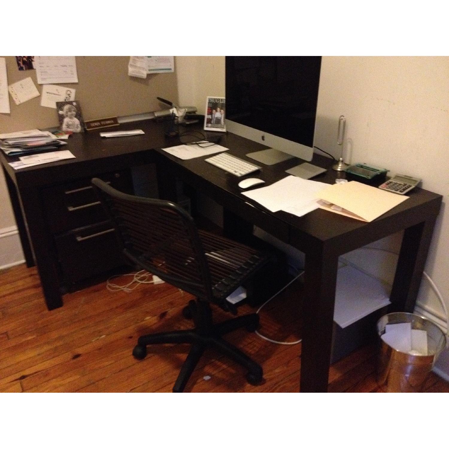 West Elm Parsons Desk - image-6