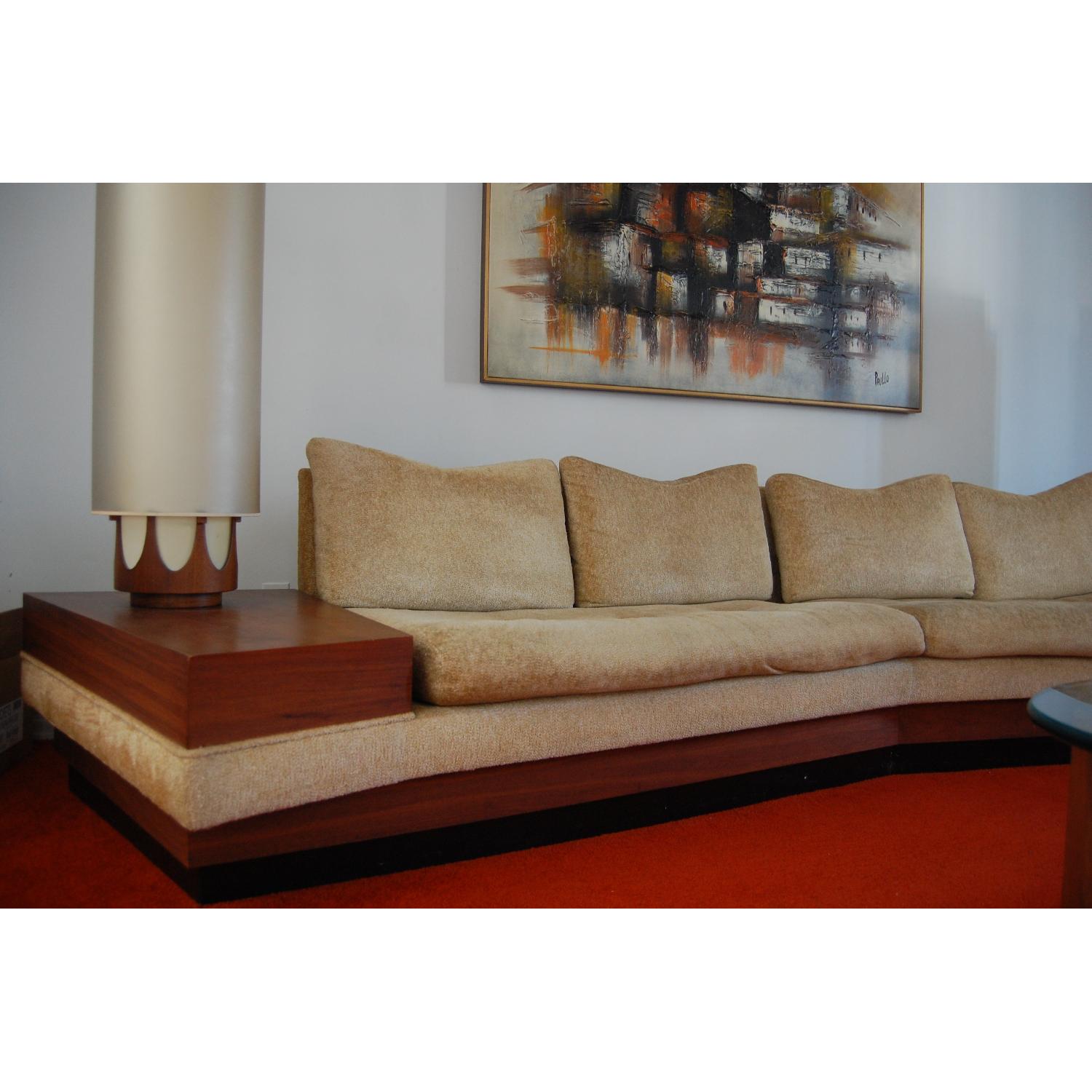Adrian Pearsall Sofa with Attached Side Tables - image-2