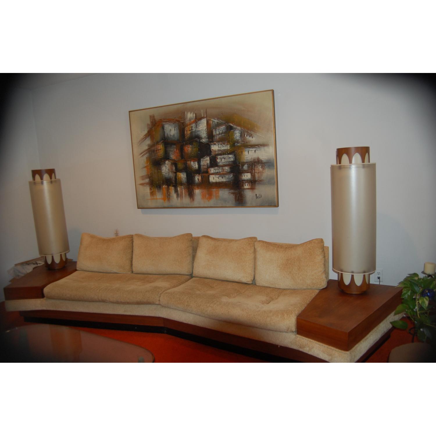 Adrian Pearsall Sofa with Attached Side Tables - image-5