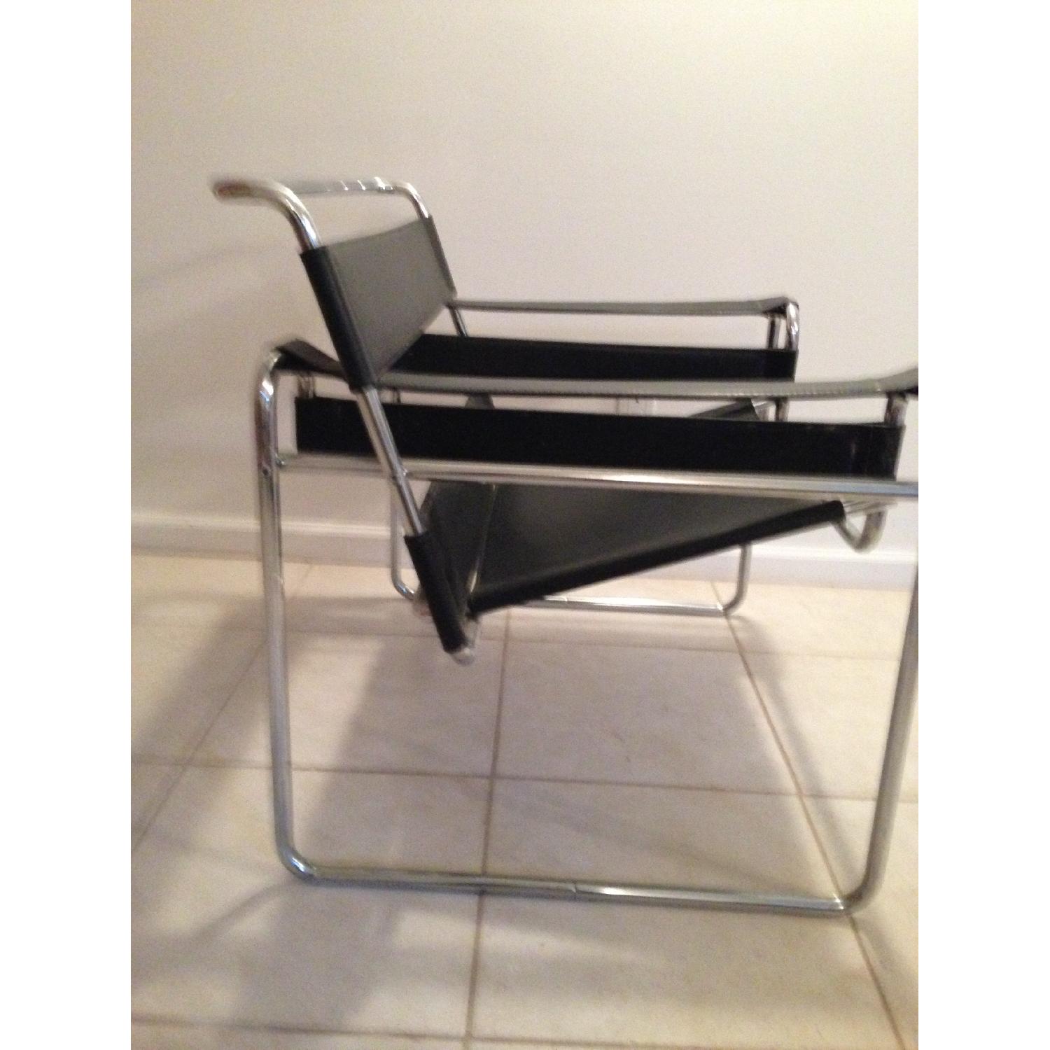 Pair of Wassily Cesca chairs by Marcel Breuer Palazzetti - image-2