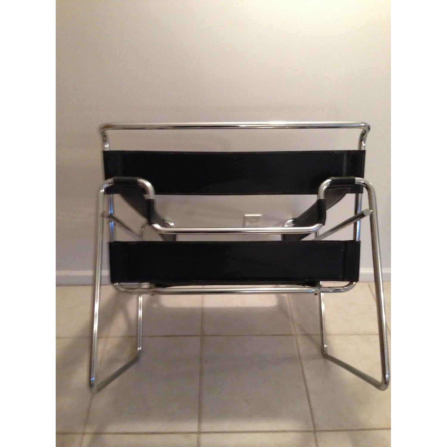 Pair of Wassily Cesca chairs by Marcel Breuer Palazzetti - image-3