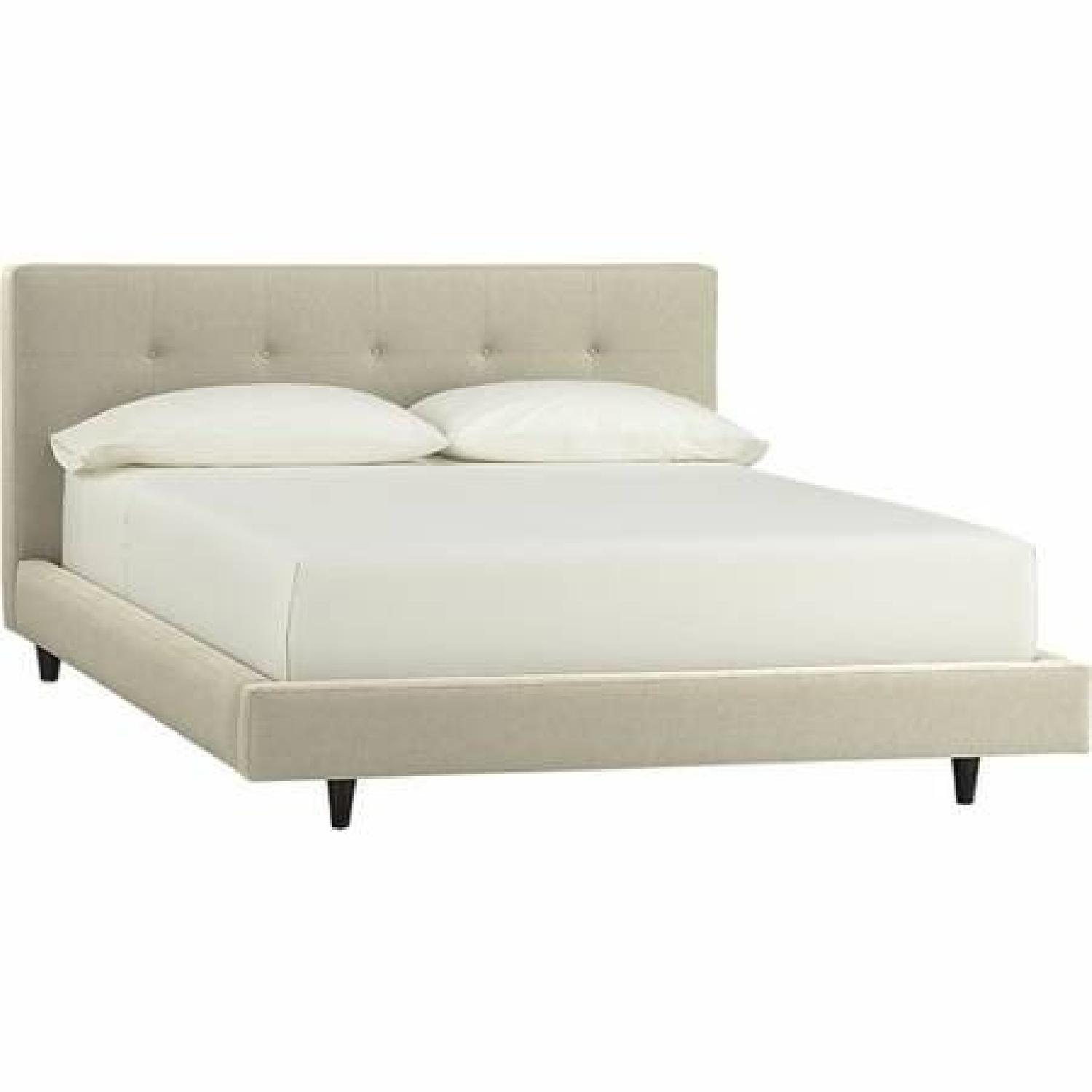 Crate & Barrel Queen Bed Frame AptDeco