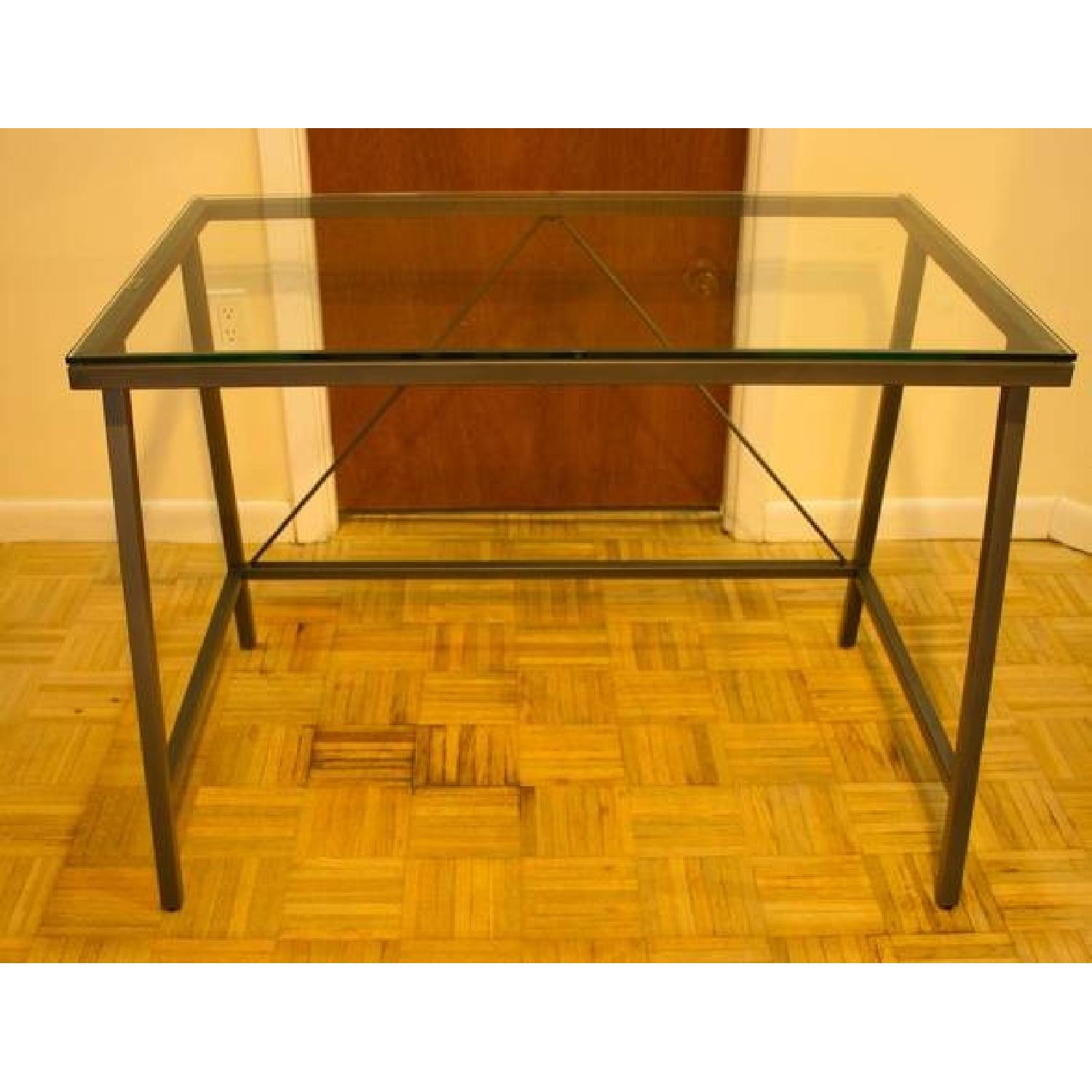 CB2 Modern Office Desk AptDeco