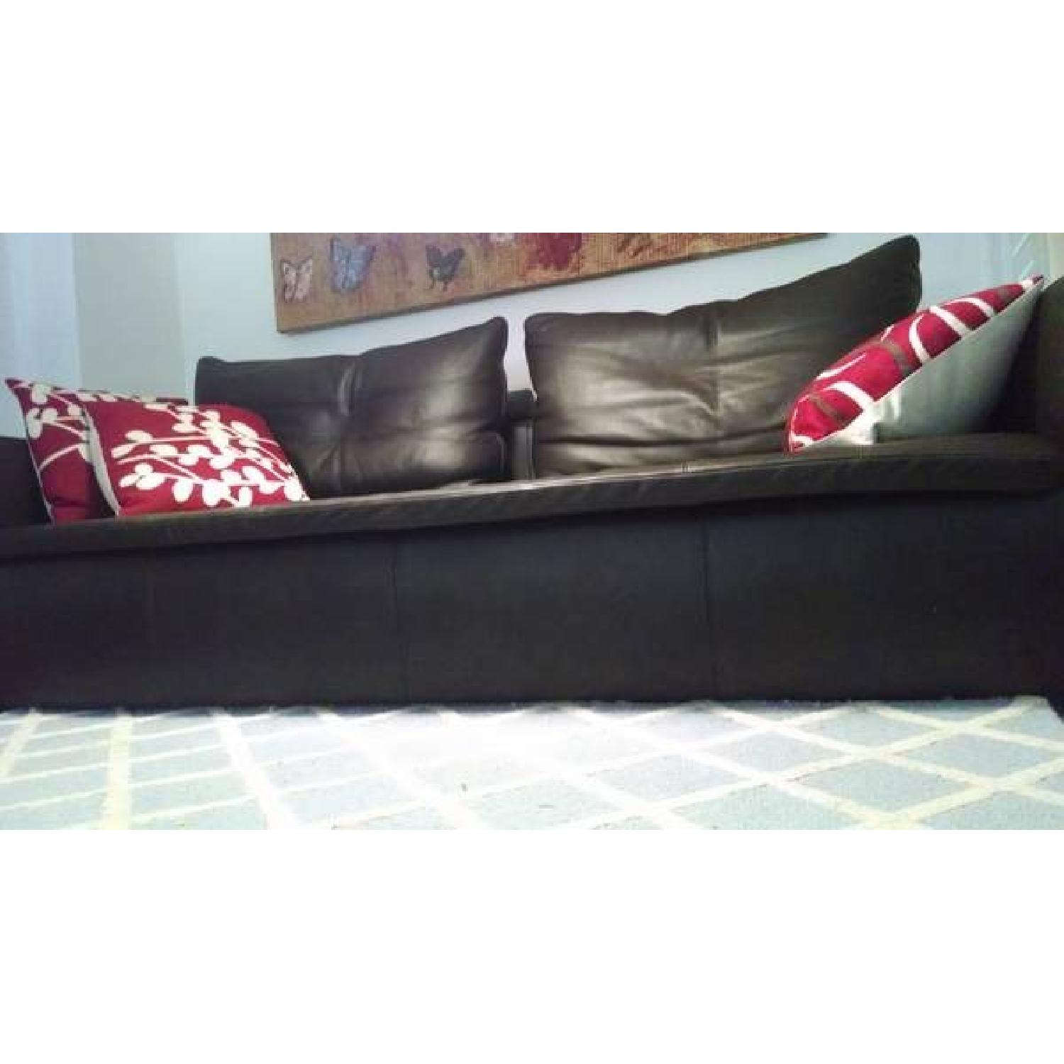 Beautiful Bo Concept Brown Leather Mezzo Sofa - image-5