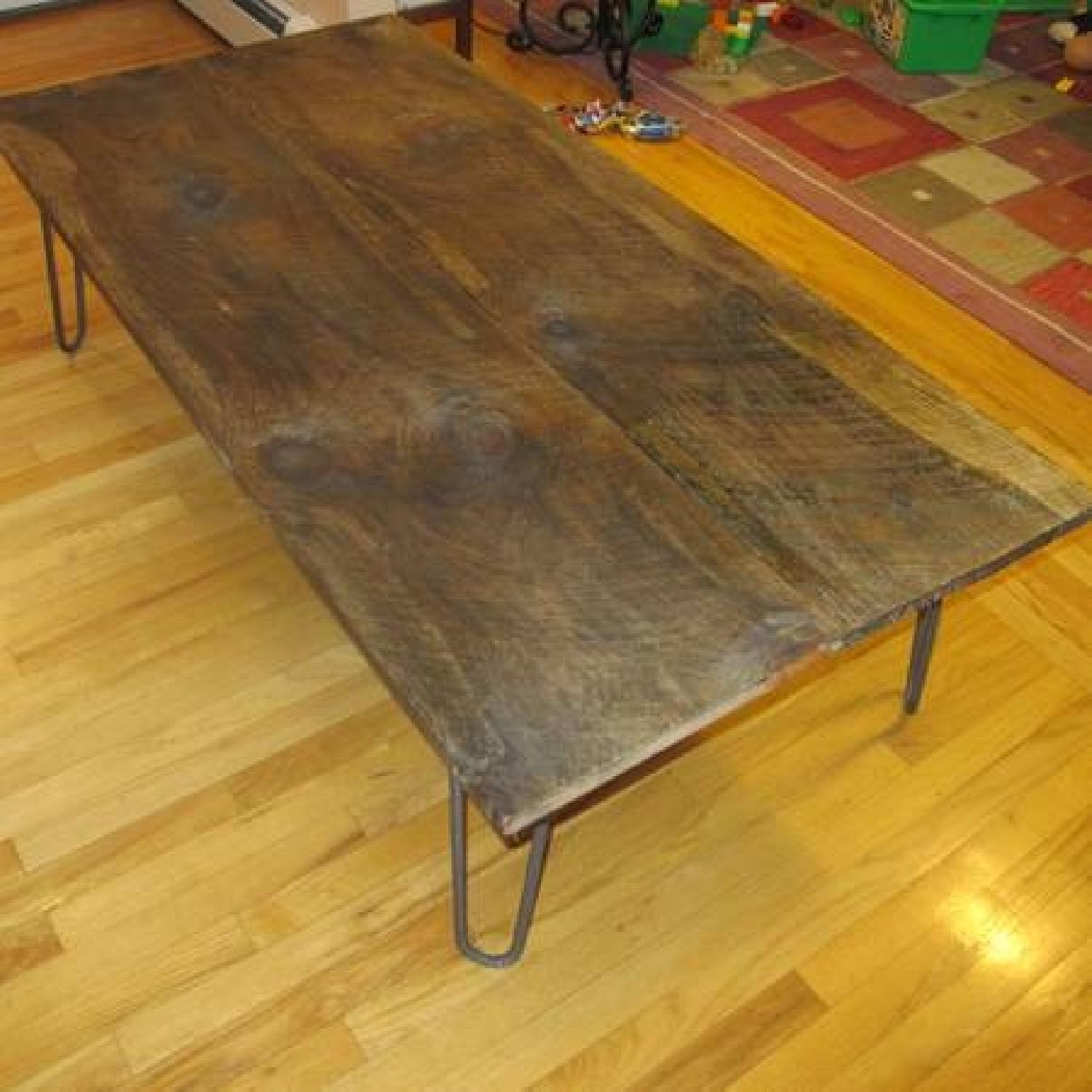 Reclaimed Wood Coffee Table - image-7