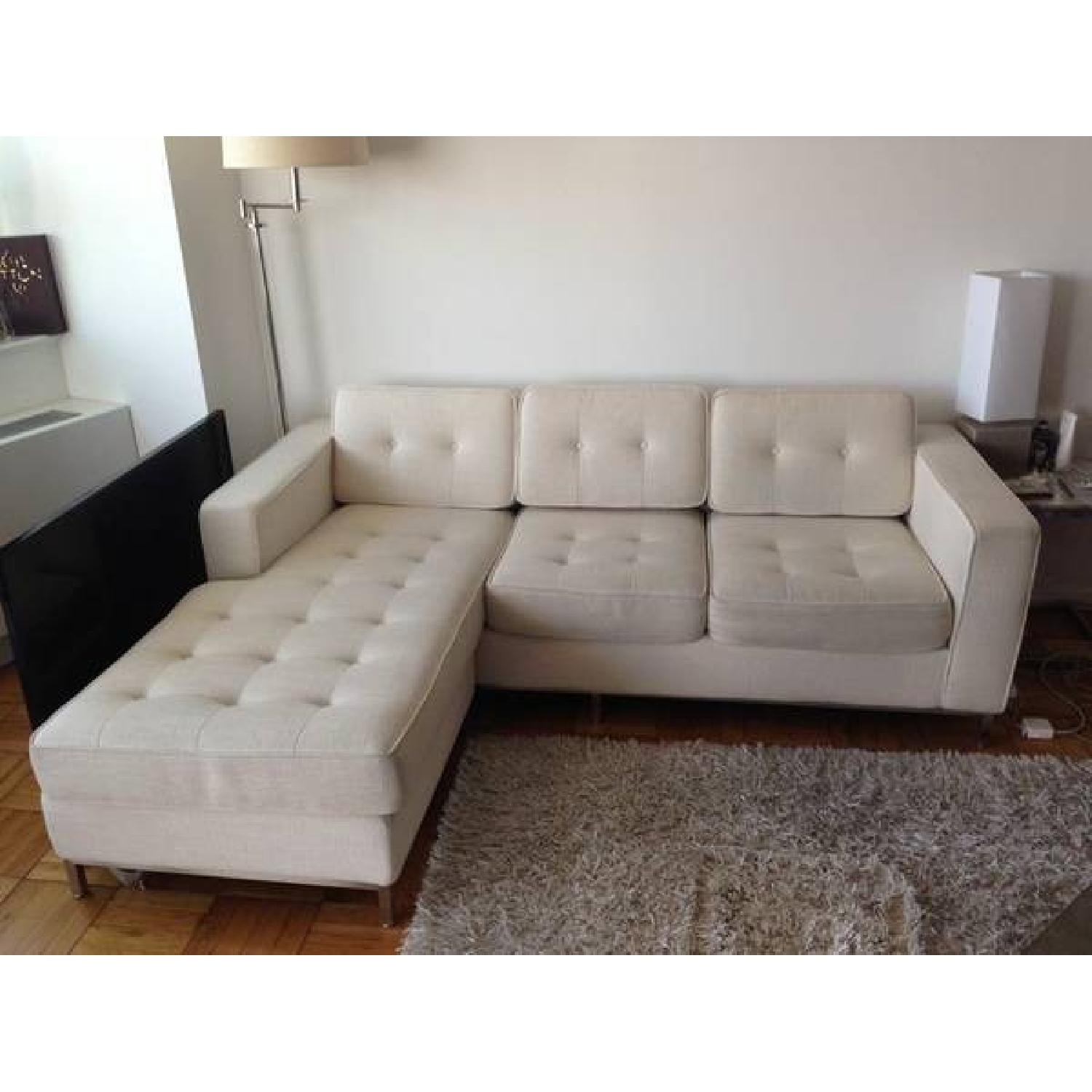 Modern Bi-Sectional Sofa - image-1