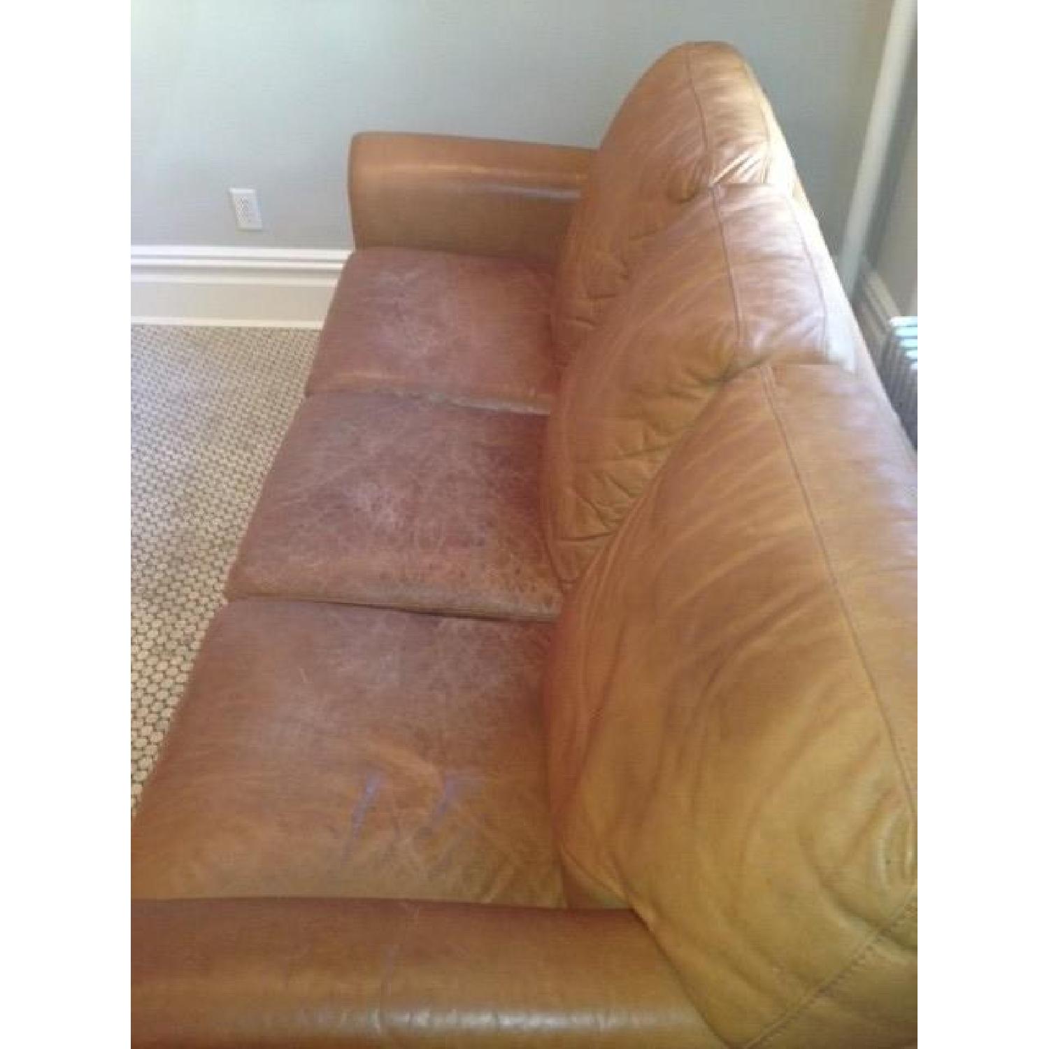 AD Verified: Natuzzi Leather Sofa - image-4