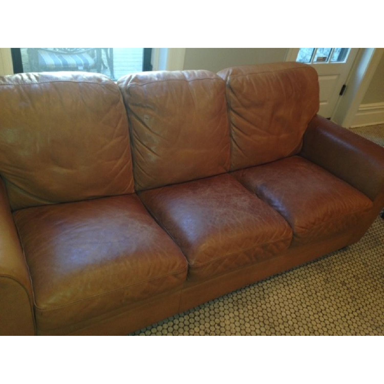 AD Verified: Natuzzi Leather Sofa - image-6