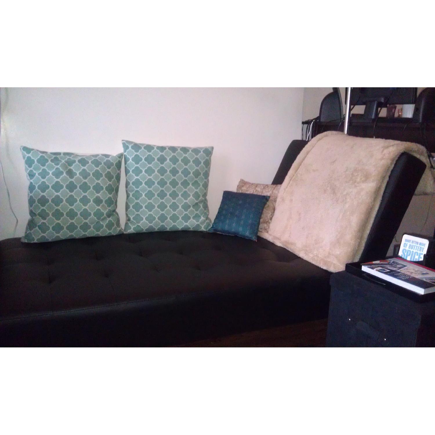 DHP Julia Chaise Lounger, Black - image-2