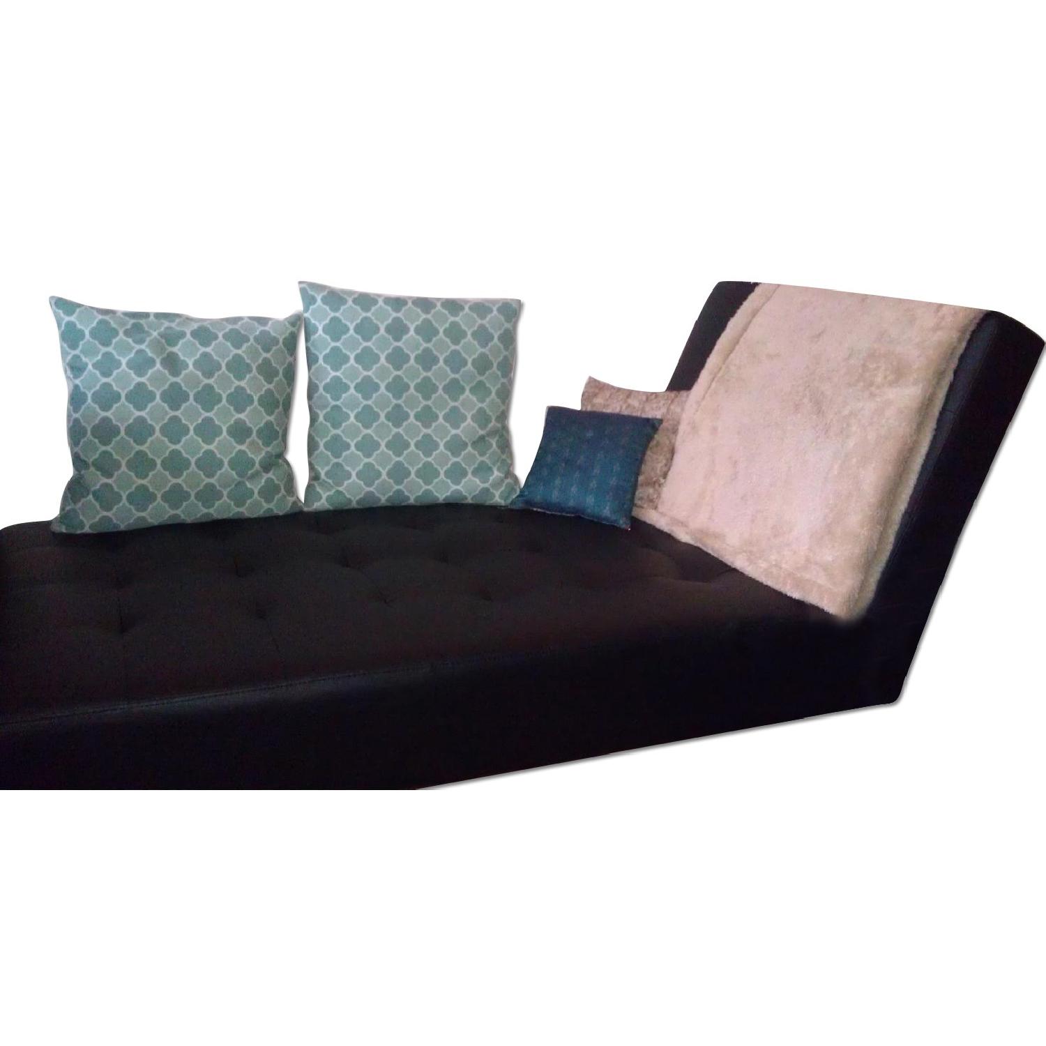 DHP Julia Chaise Lounger, Black - image-0