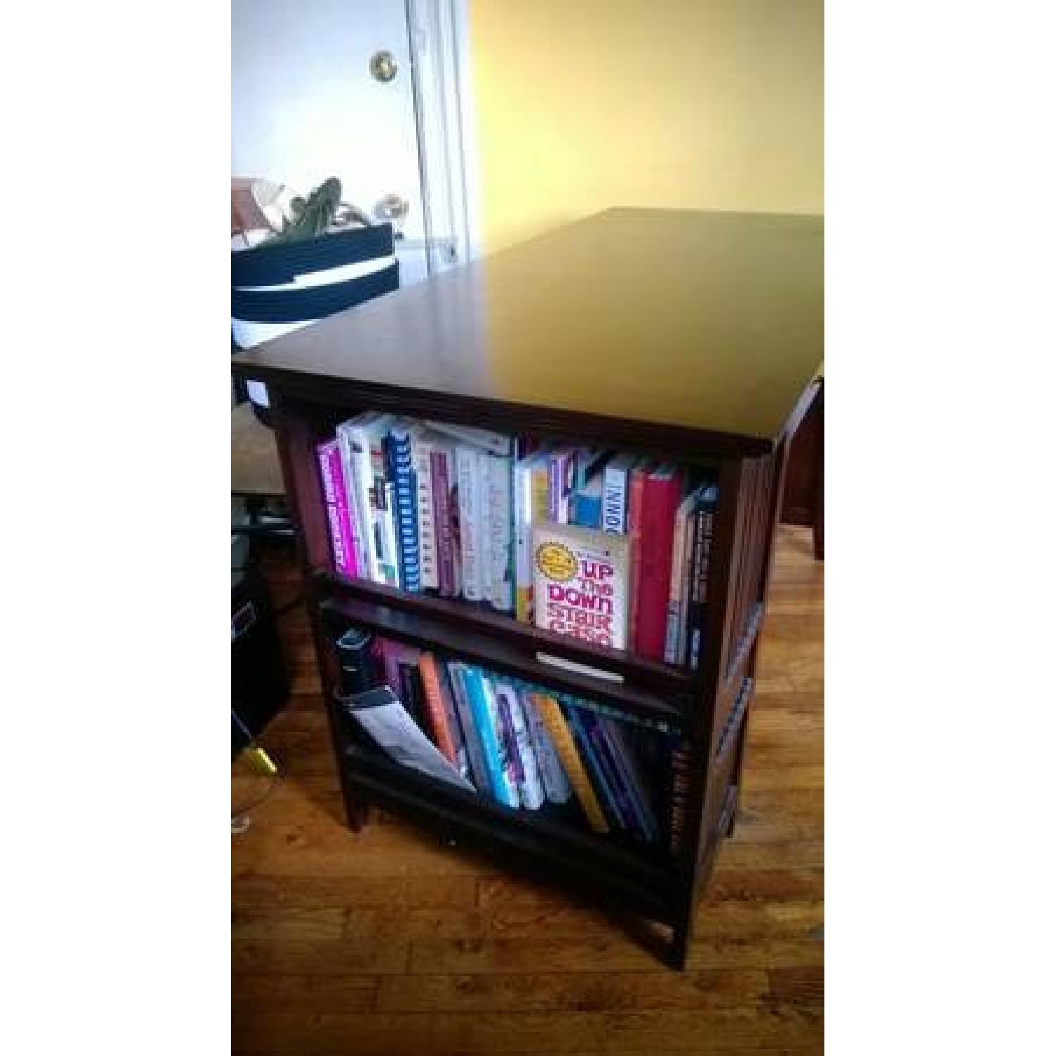 Pier 1 Desk with Shelves - image-2