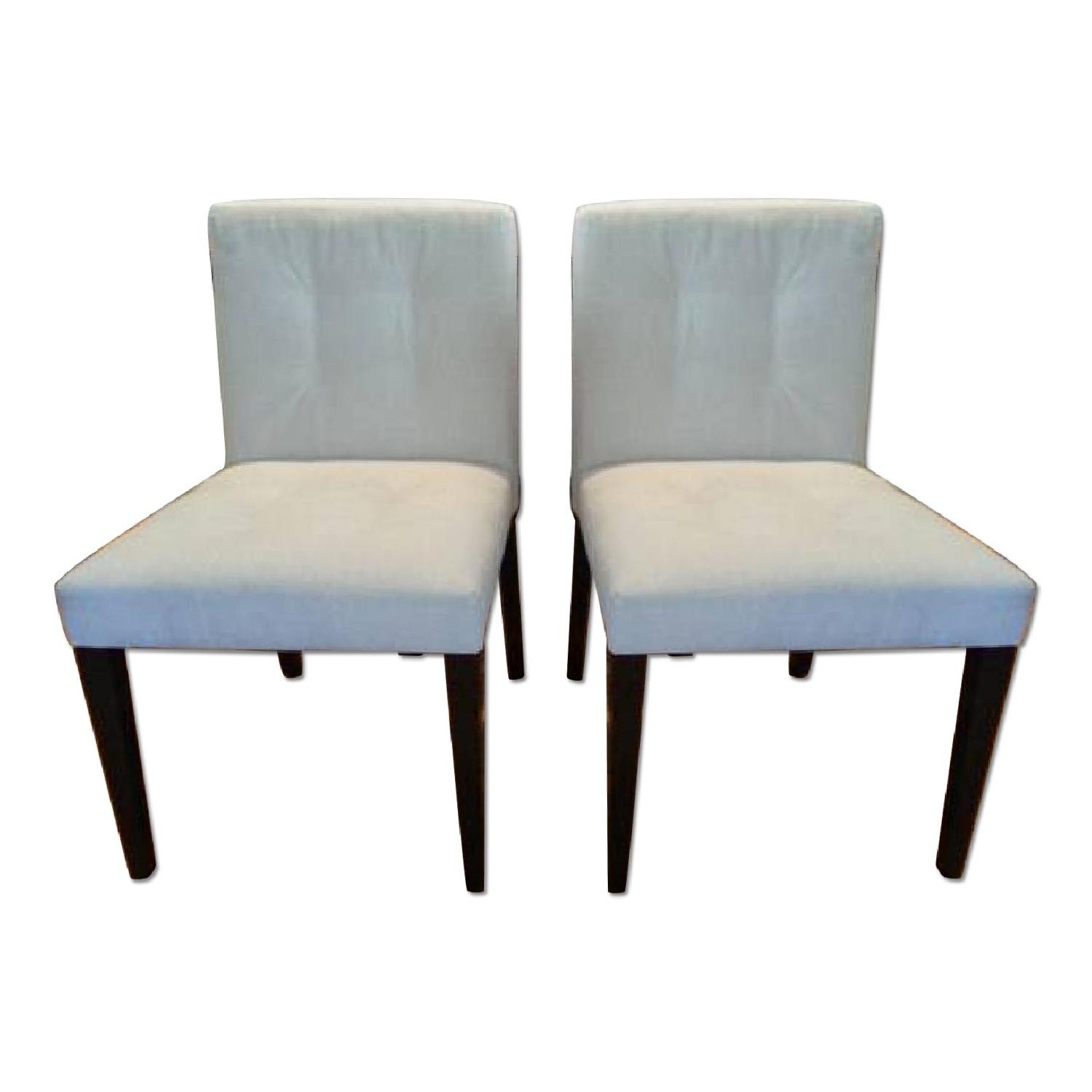 2 West Elm Dining Chairs - image-0