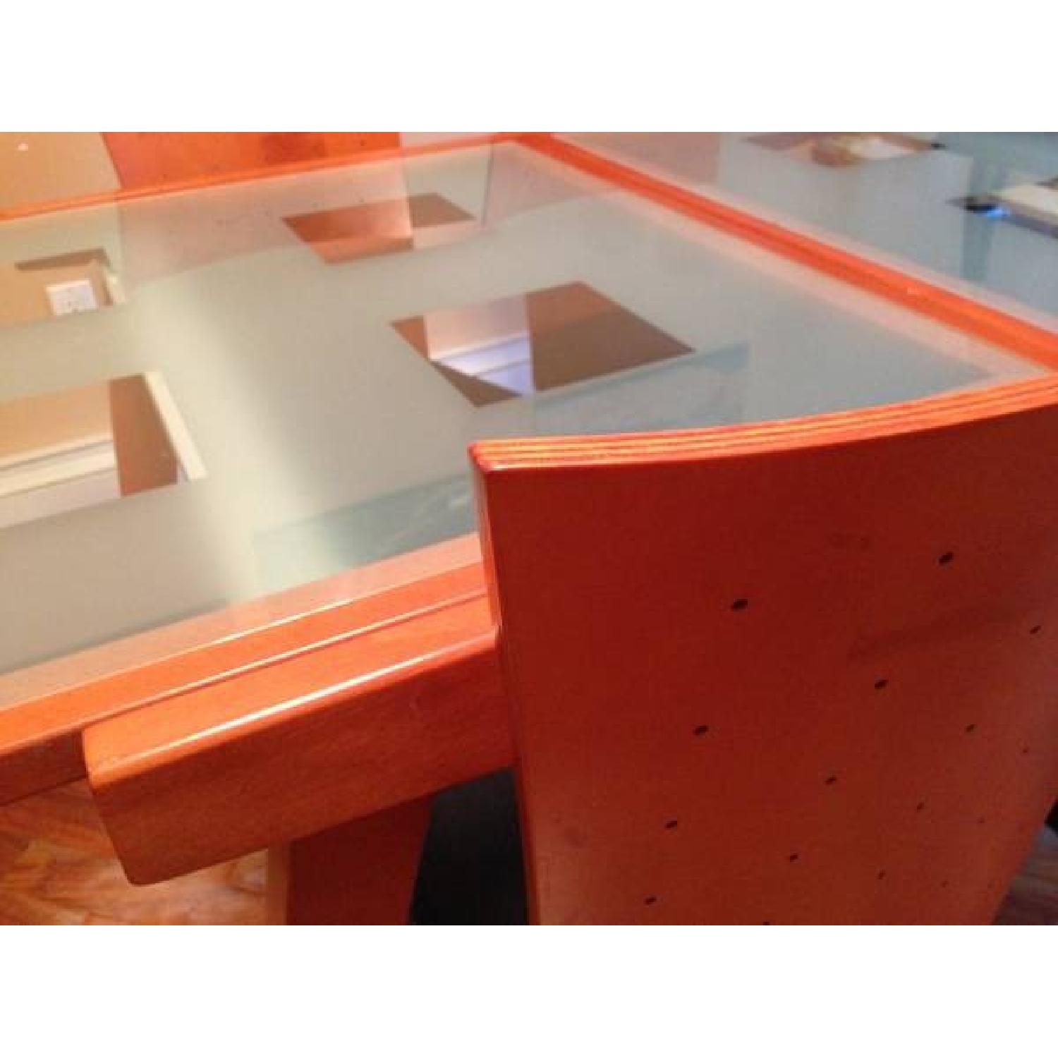 Modern Italian Wood Dining Table & Chairs Set - image-1