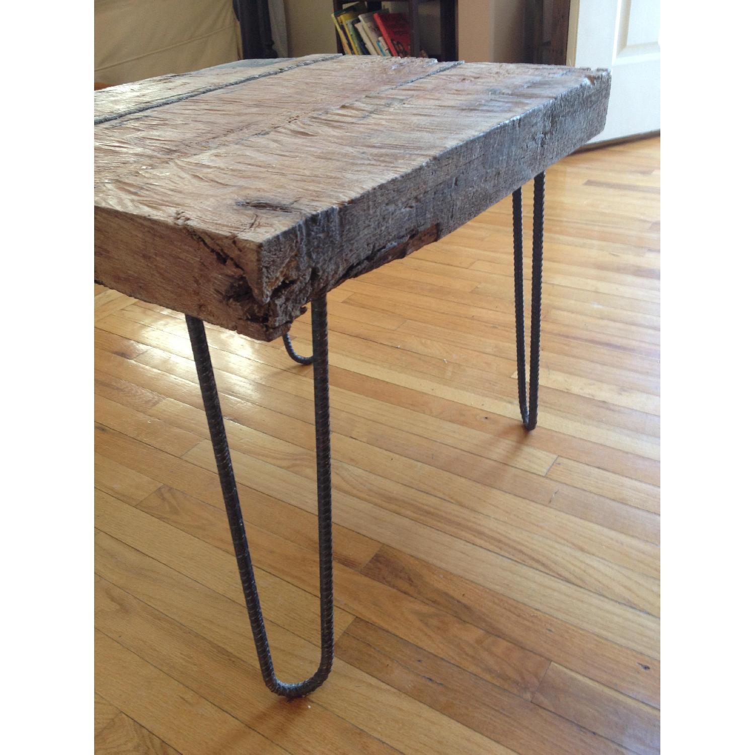 Side Table Made From Reclaimed Wood - image-3