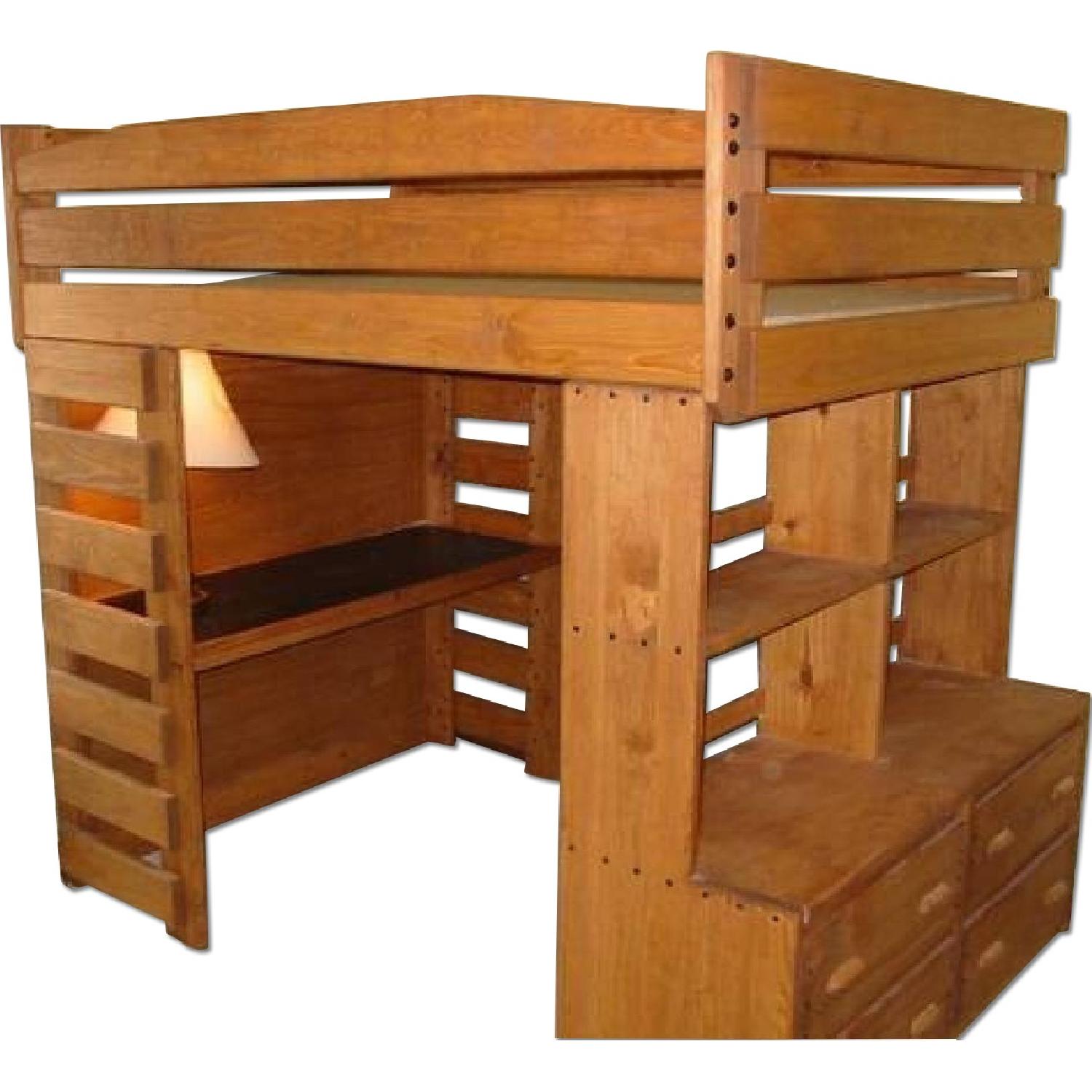 Solid Wood Bunk Bed