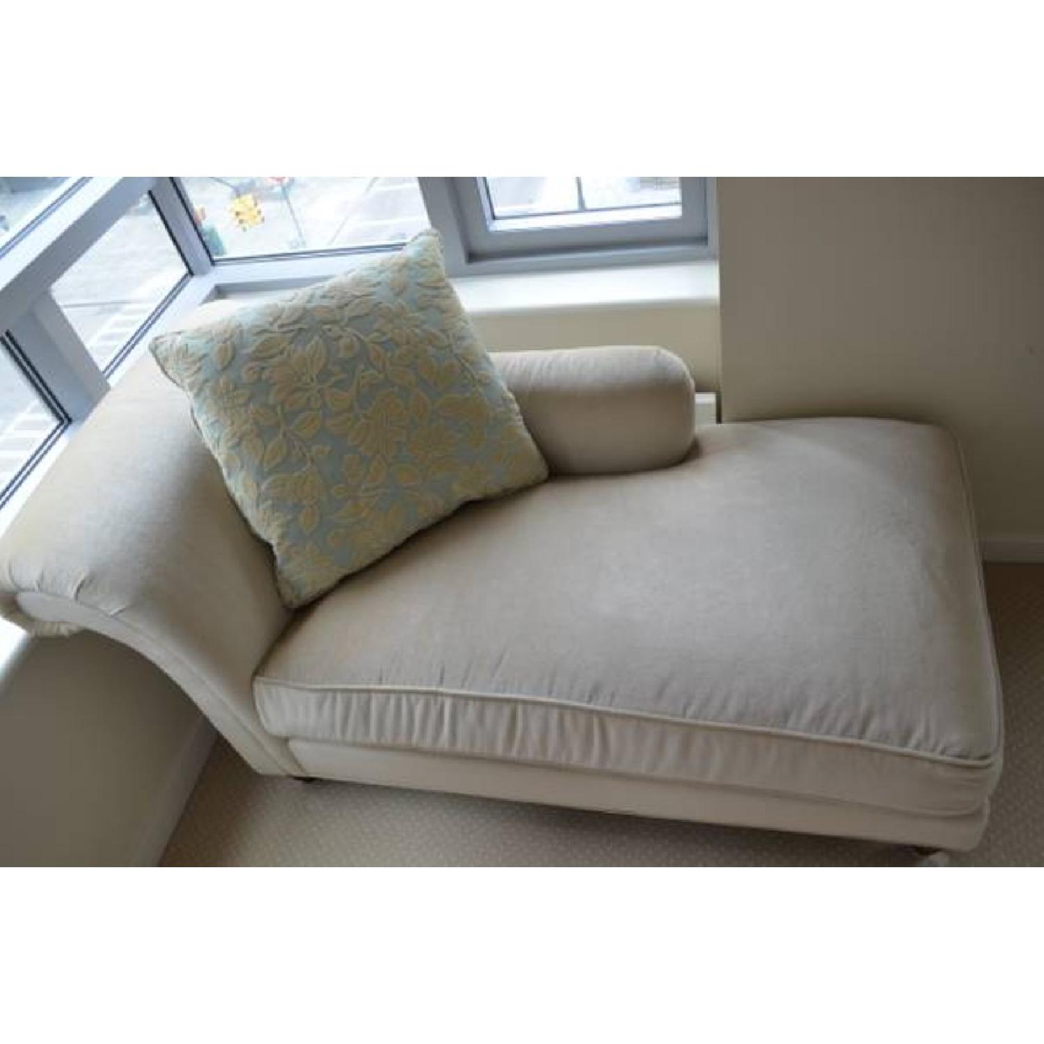 Baker Furniture: Milling Road Chaise Lounge - image-1