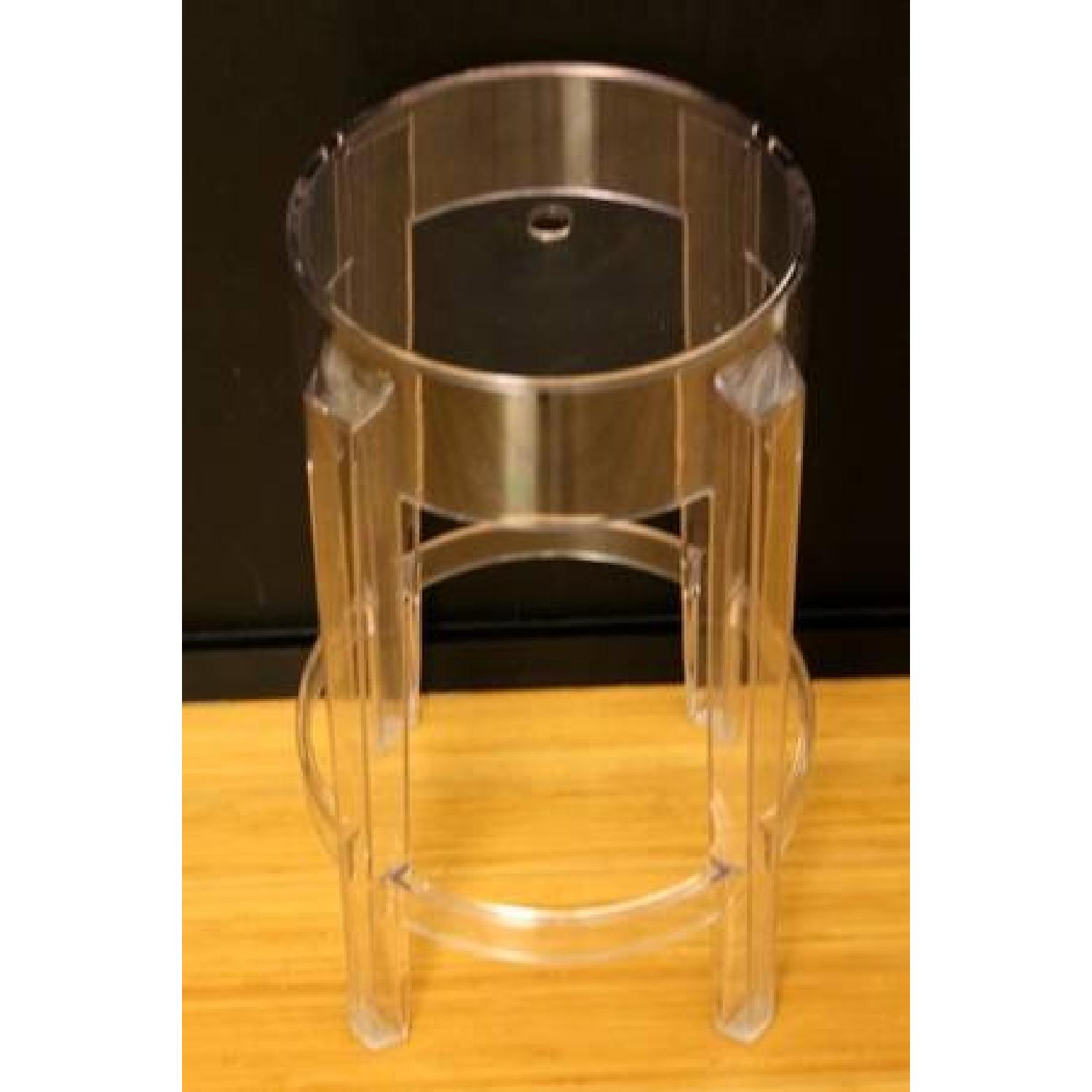 (4) Philippe Starck Charles Ghost Stools Chairs - image-2