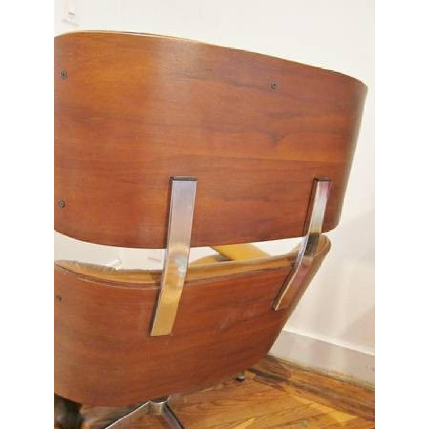 Mid Century Modern Plycraft Chair & Ottoman - image-1