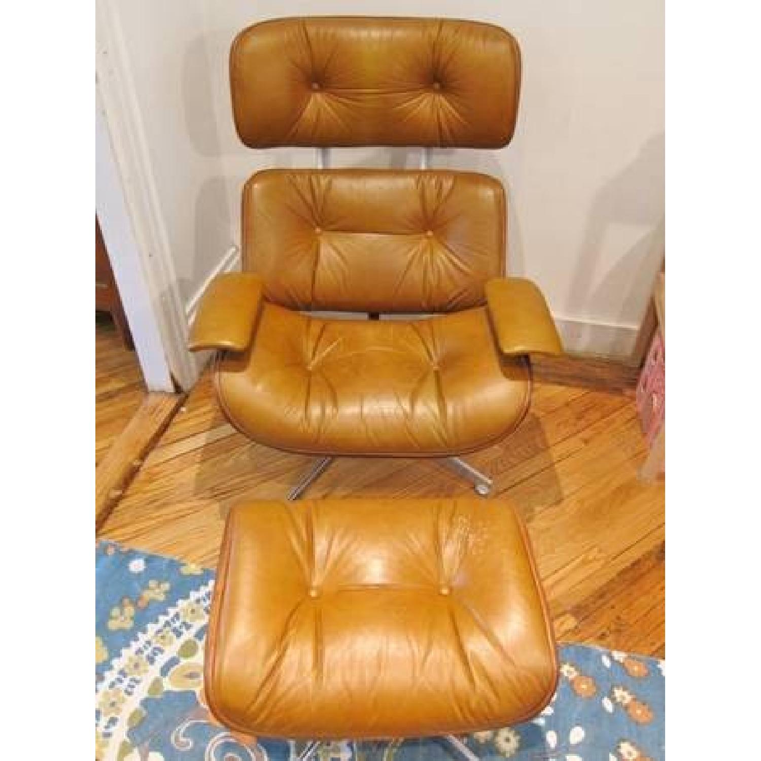 Mid Century Modern Plycraft Chair & Ottoman - image-4