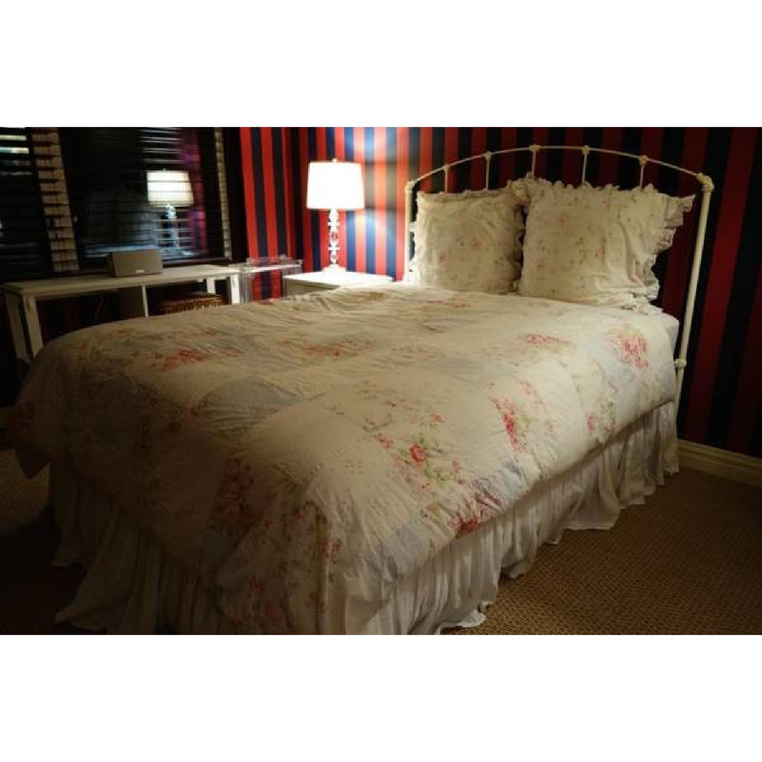 Charles P. Rogers  Queen Sized Iron Bed - image-1