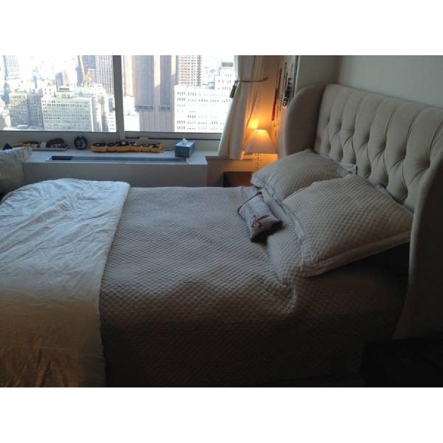 Queen Mattress, Boxspring, Bedframe And Headboard - image-2