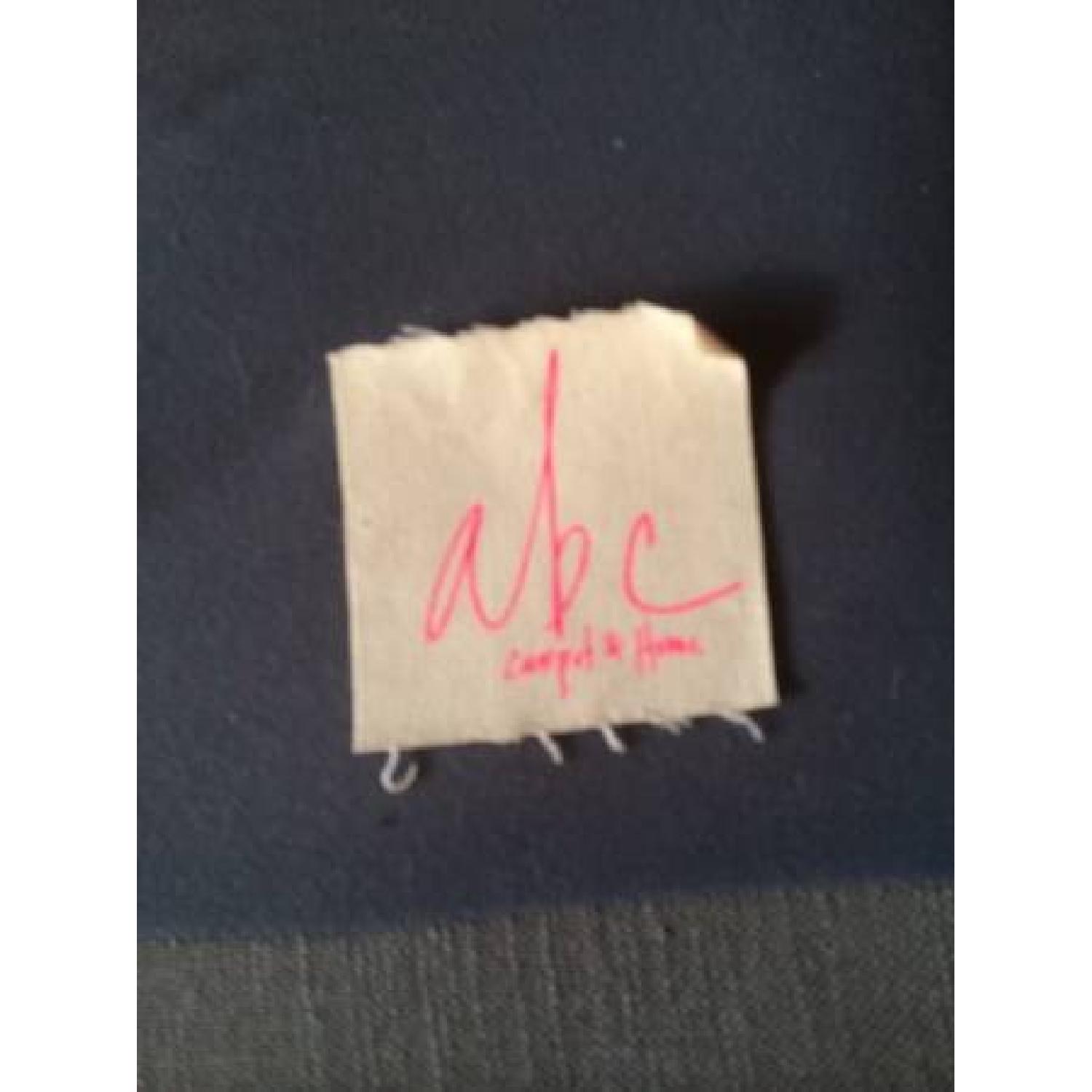 Bluish grey Tufted Chesterfield Sofa - image-1