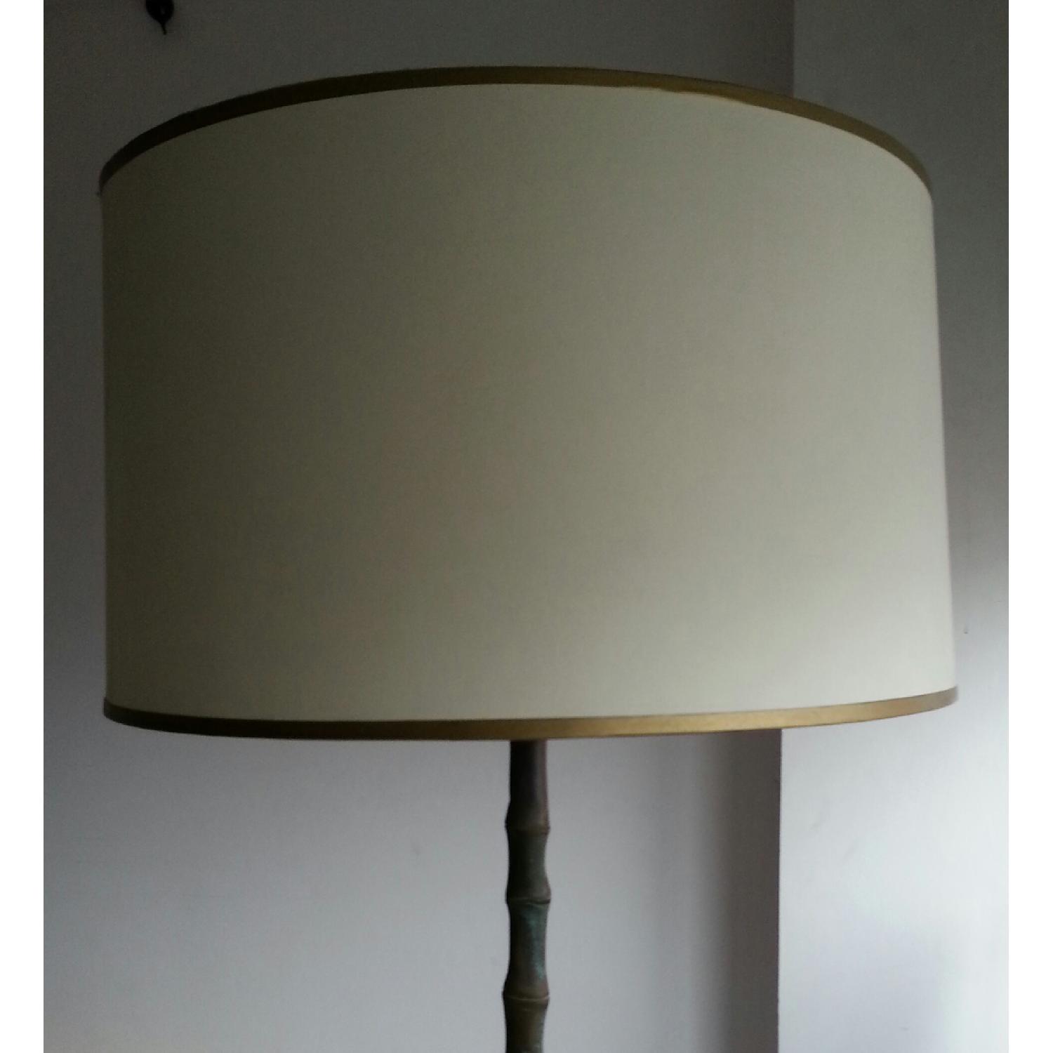 Brass Bamboo Style Floor Lamp - image-2