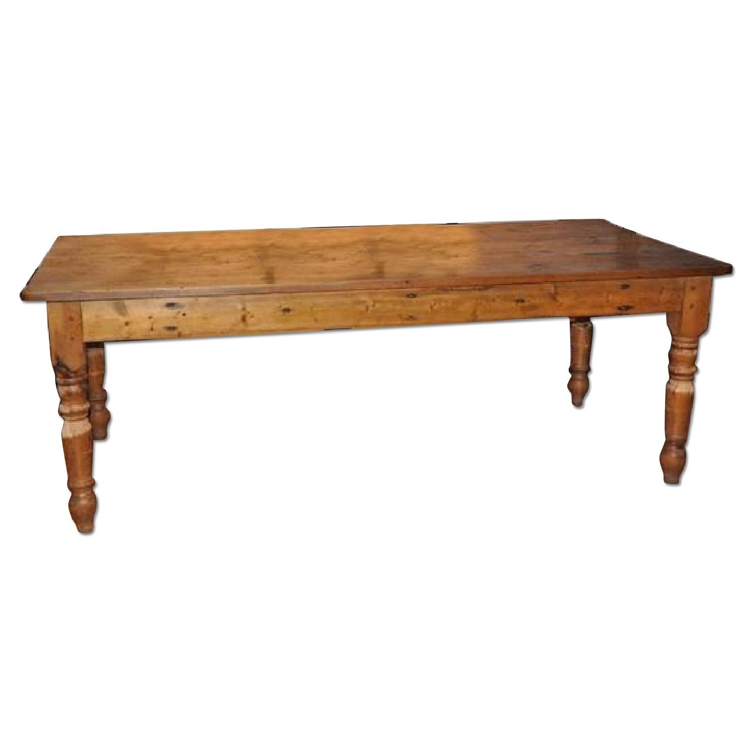 Fabulous Antique 7ft Farmhouse Dining Table