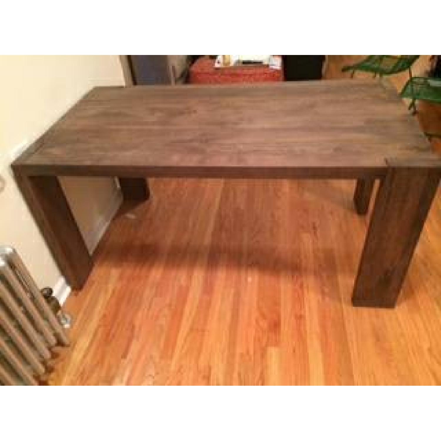 Crate & Barrel Table-Mango Wood - image-2