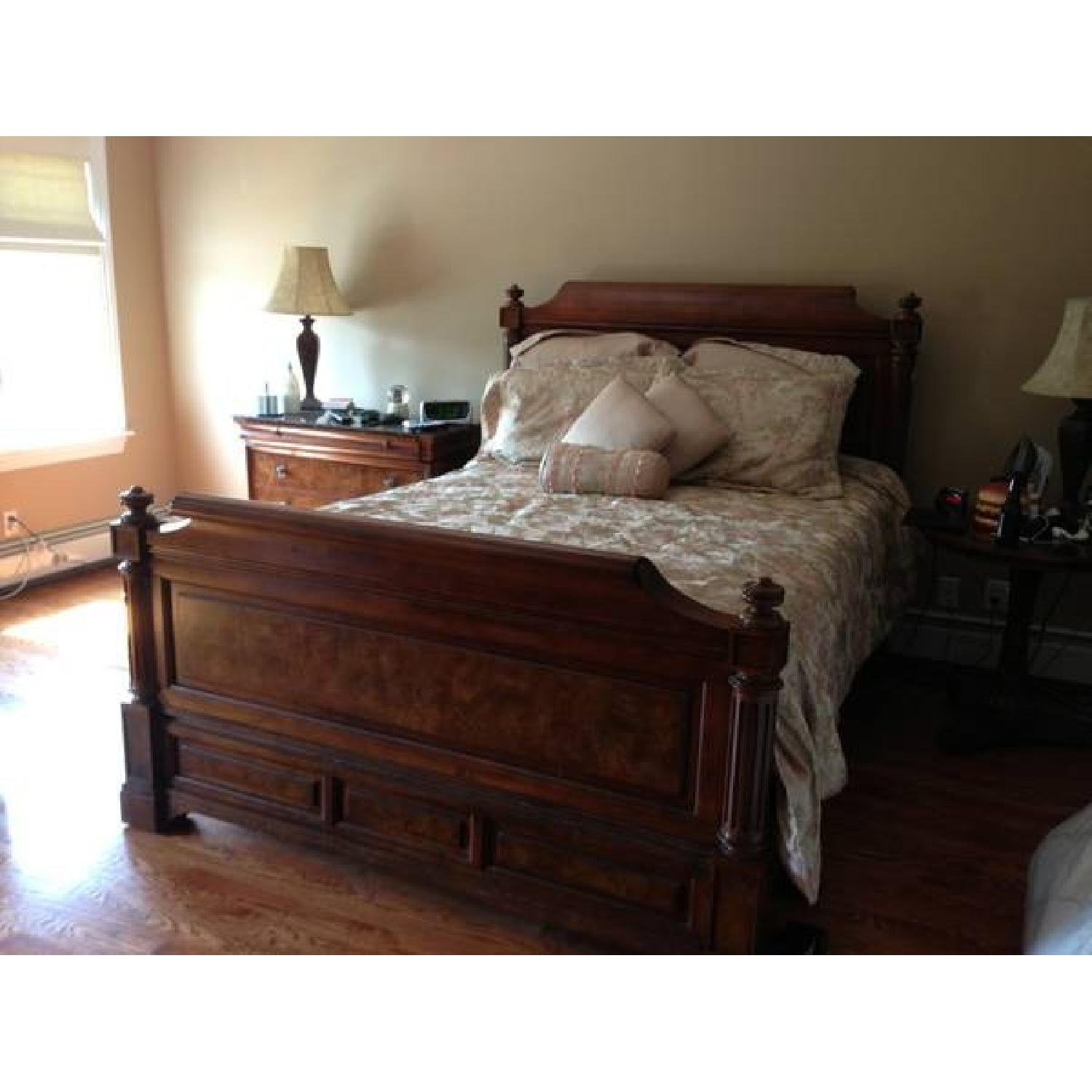 Ethan Allen Queen Size Bed - image-1