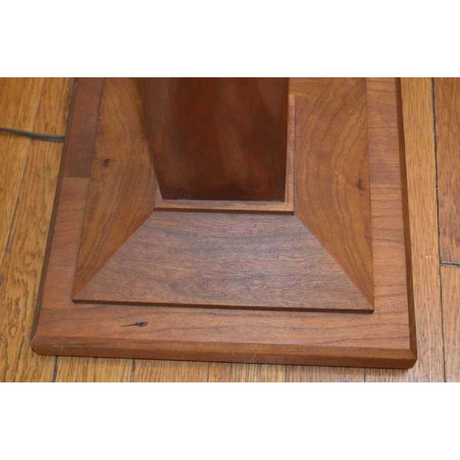 Stickley Floor Lamp W Leaded Art Glass Shade - image-4