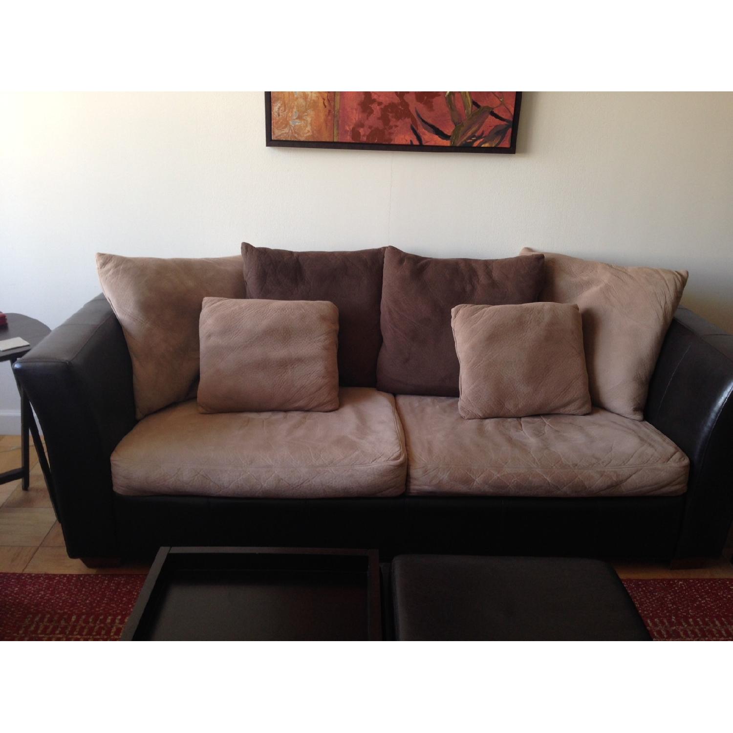 Jennifer Convertibles Sofa bed and Loveseat - image-3