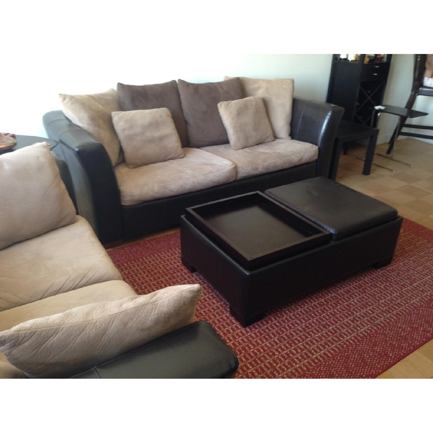 Jennifer Convertibles Sofa bed and Loveseat - image-6